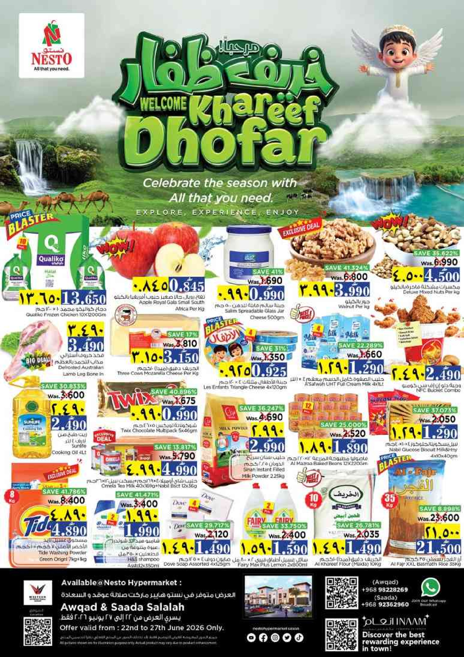Nesto offers in Salalah from 22 to 27 June 2026 Khareef Dhofar - Page 1