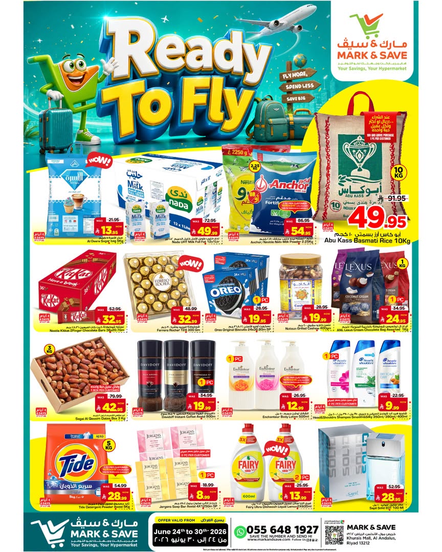 Mark & Save offers in Riyadh from 8 to 14 Muharram 1448 AH (24 – 30 June 2026) travel time - Page 1
