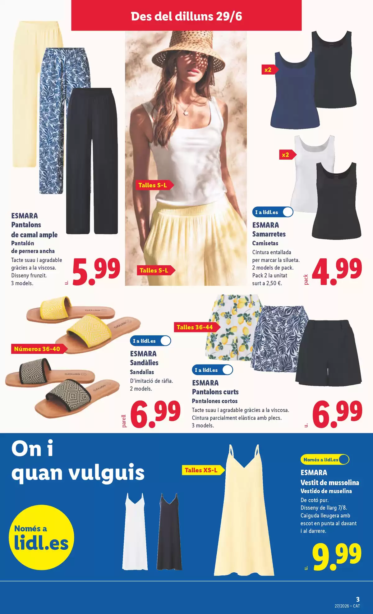 Lidl Spain offers from 29 June to 5 July 2026 Bazaar Deals - Lidl - Spain - 29 June 2026 – 5 July 2026 - Page 9