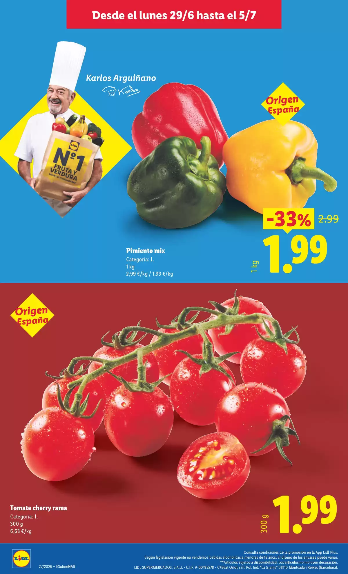 Lidl Spain offers from 29 June to 5 July 2026 Weekly offers - Lidl - Spain - 29 June 2026 – 5 July 2026 - Page 8