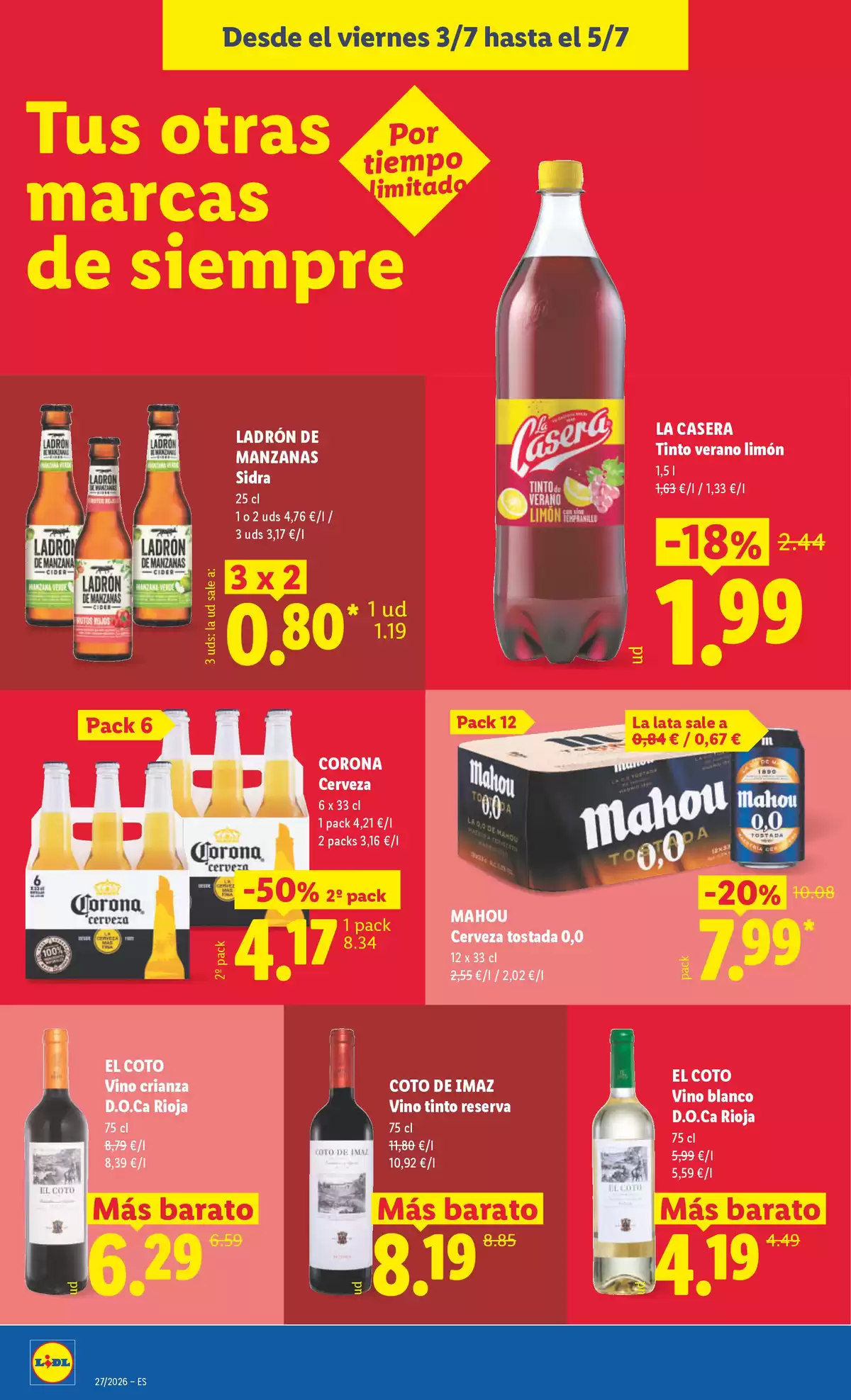 Lidl Spain offers from 29 June to 5 July 2026 Weekly offers - Lidl - Spain - 29 June 2026 – 5 July 2026 - Page 44