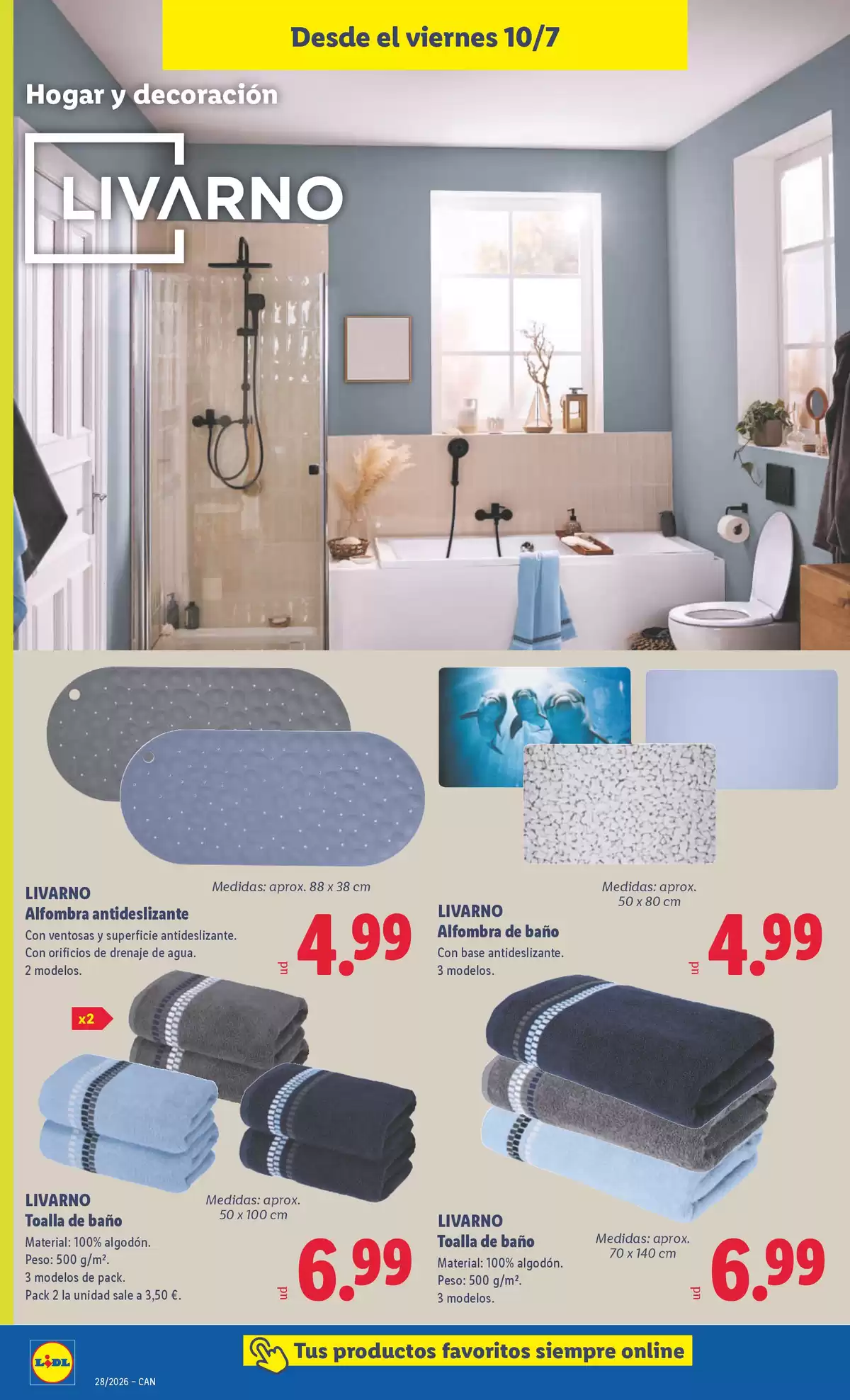 Ofertas de Lidl España de 6 a 12 julio 2026 Ofertas de bazar - Lidl - España - 6 julio 2026 – 12 julio 2026 - Página 26