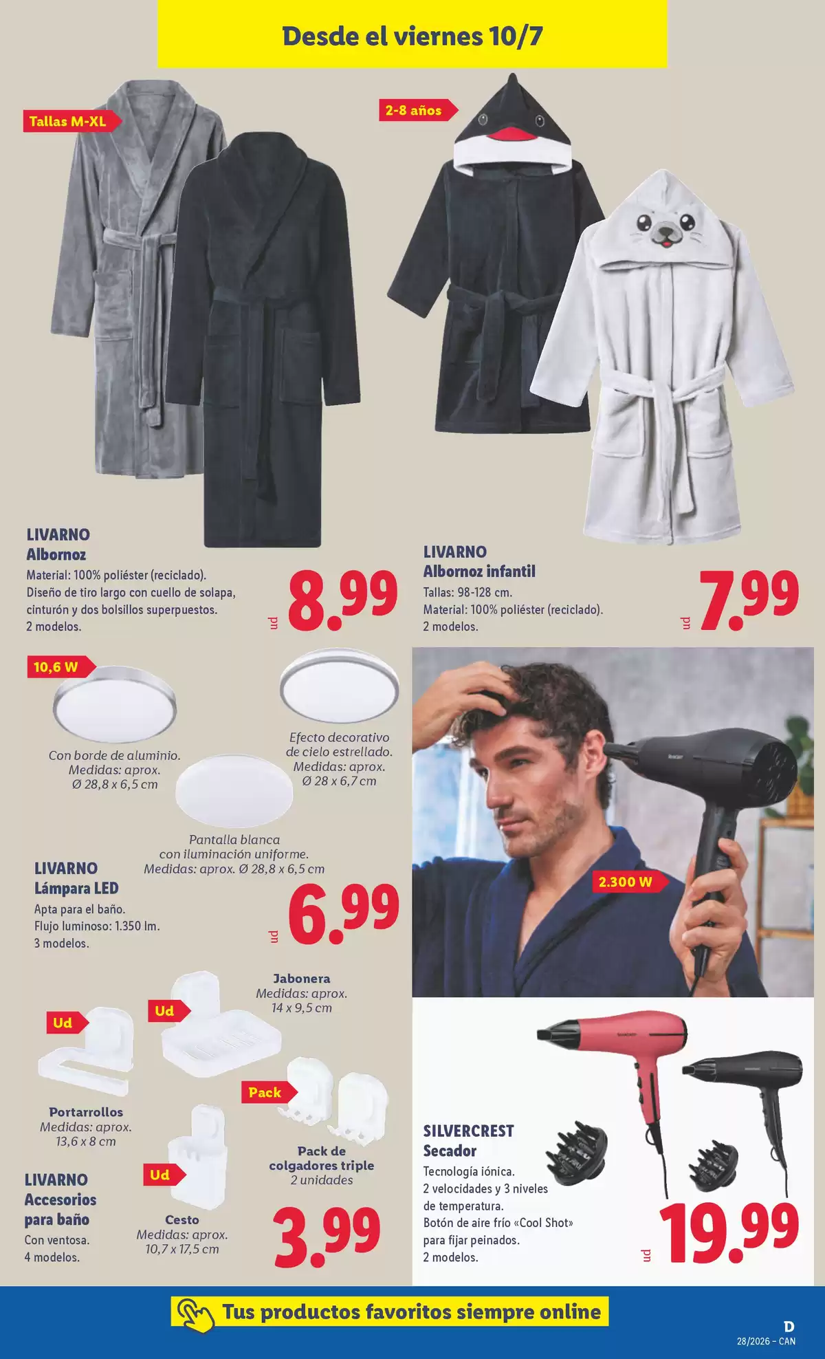 Ofertas de Lidl España de 6 a 12 julio 2026 Ofertas de bazar - Lidl - España - 6 julio 2026 – 12 julio 2026 - Página 29