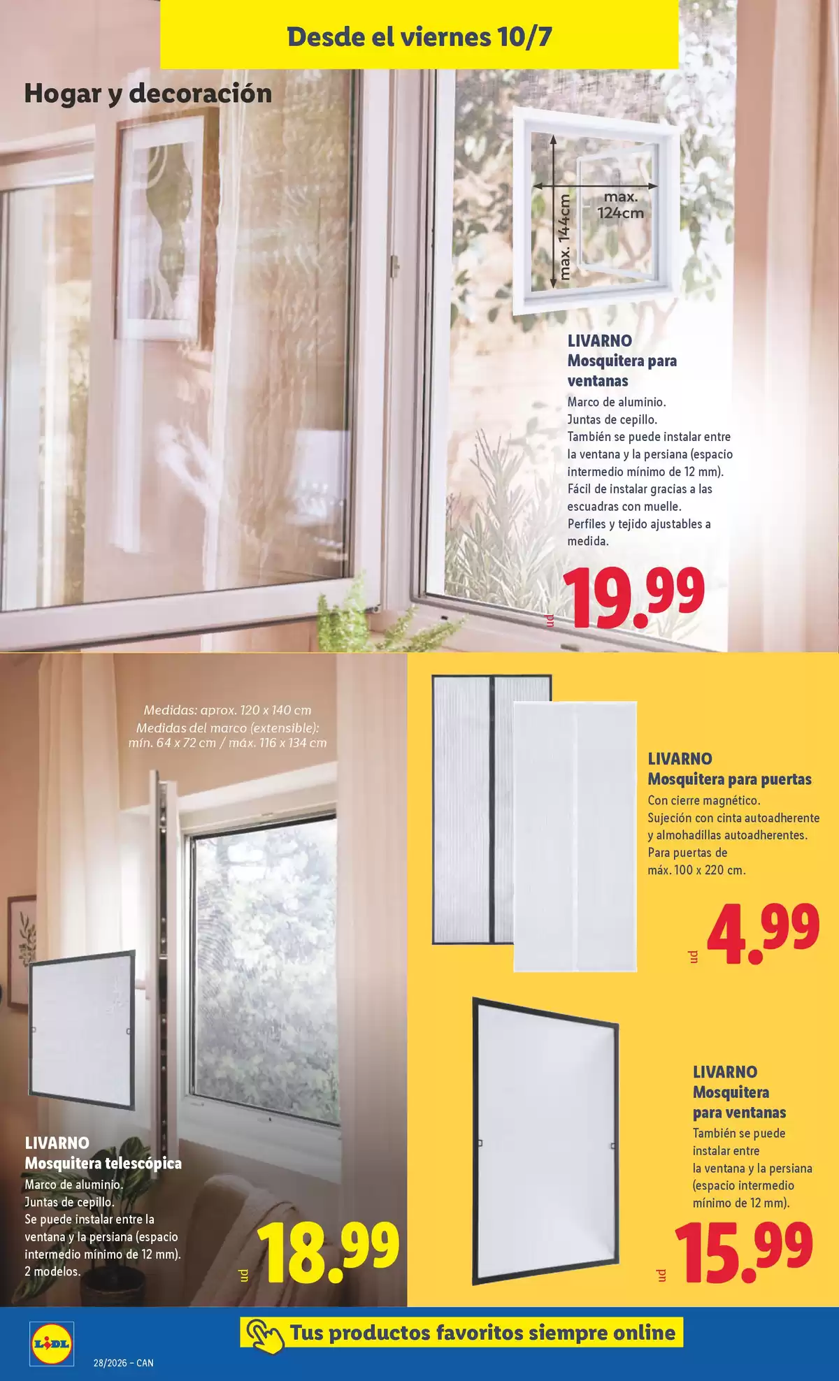 Ofertas de Lidl España de 6 a 12 julio 2026 Ofertas de bazar - Lidl - España - 6 julio 2026 – 12 julio 2026 - Página 32