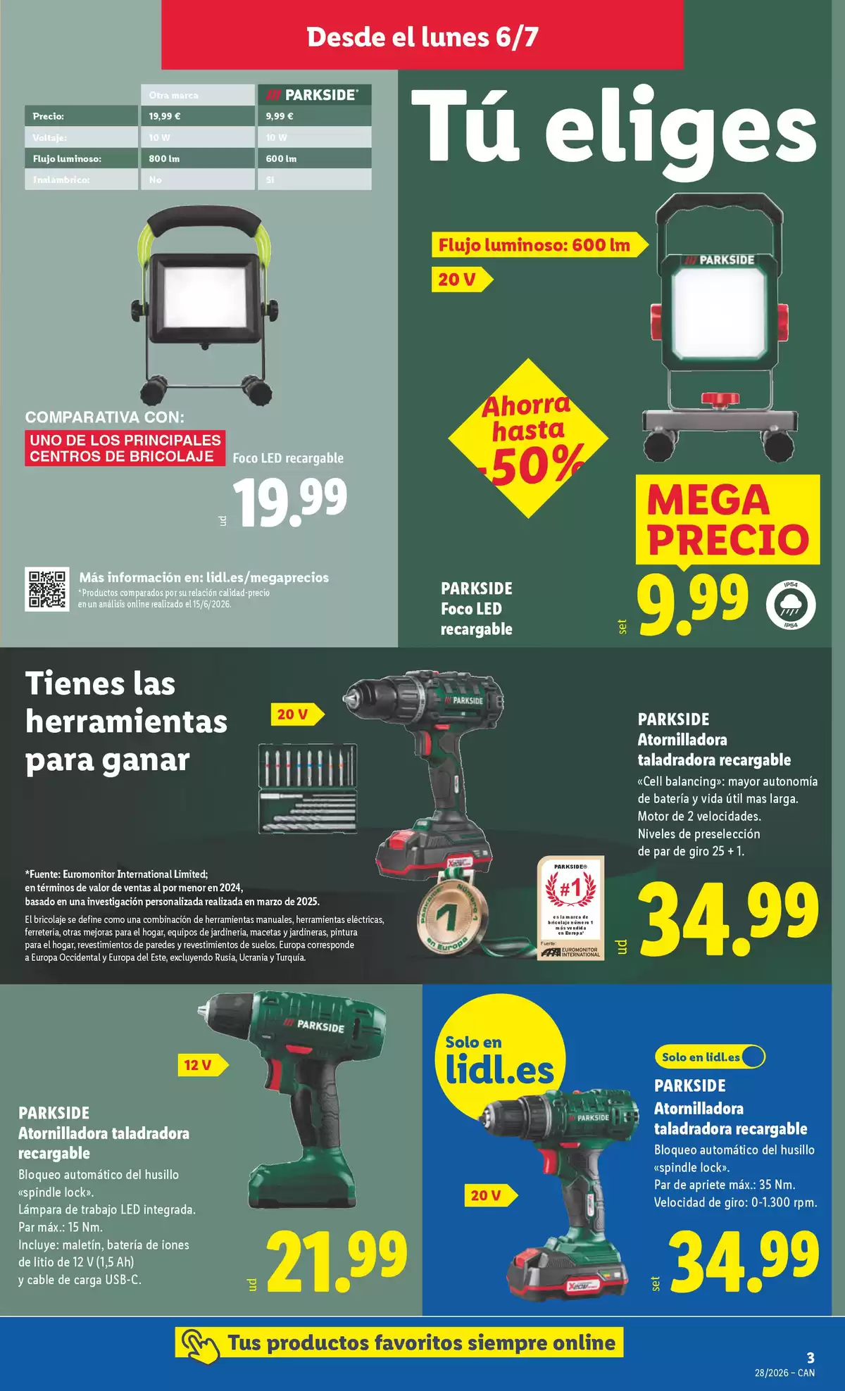 Ofertas de Lidl España de 6 a 12 julio 2026 Ofertas de bazar - Lidl - España - 6 julio 2026 – 12 julio 2026 - Página 9