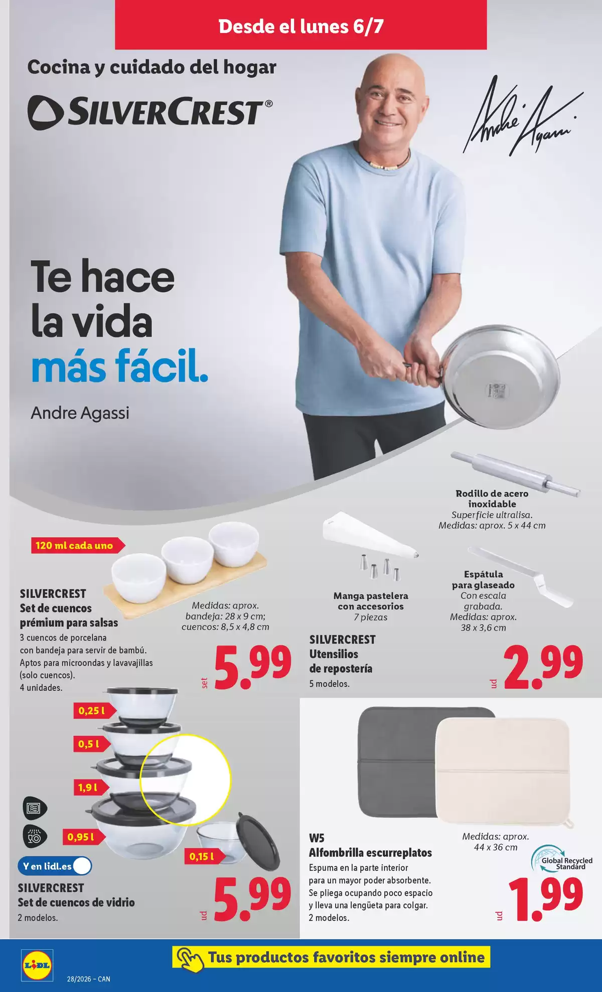 Ofertas de Lidl España de 6 a 12 julio 2026 Ofertas de bazar - Lidl - España - 6 julio 2026 – 12 julio 2026 - Página 14