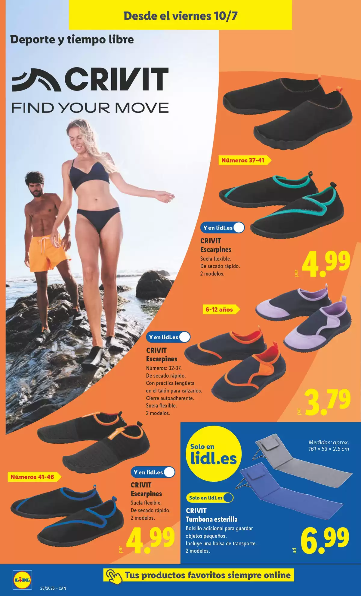 Ofertas de Lidl España de 6 a 12 julio 2026 Ofertas de bazar - Lidl - España - 6 julio 2026 – 12 julio 2026 - Página 34