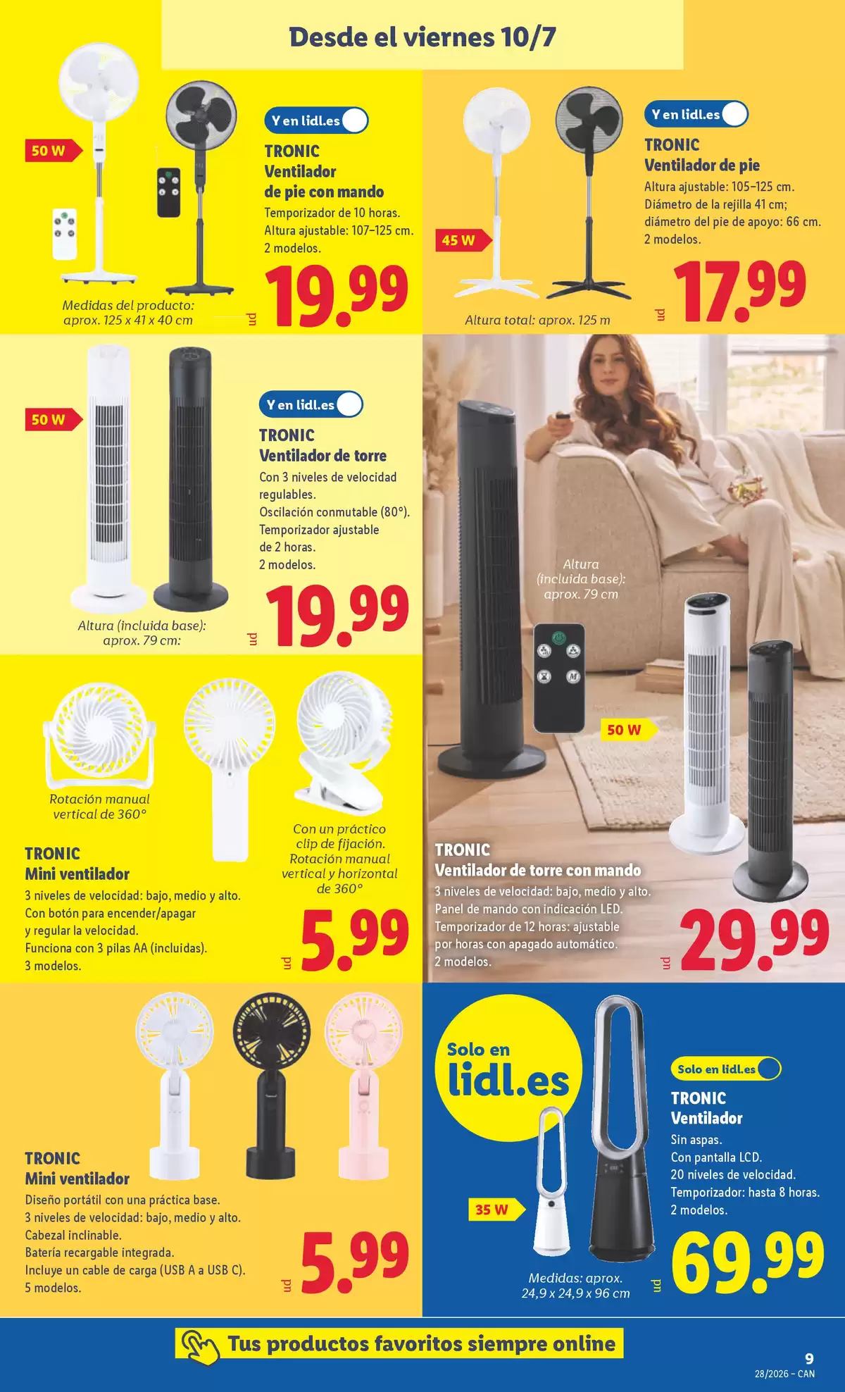 Ofertas de Lidl España de 6 a 12 julio 2026 Ofertas de bazar - Lidl - España - 6 julio 2026 – 12 julio 2026 - Página 31