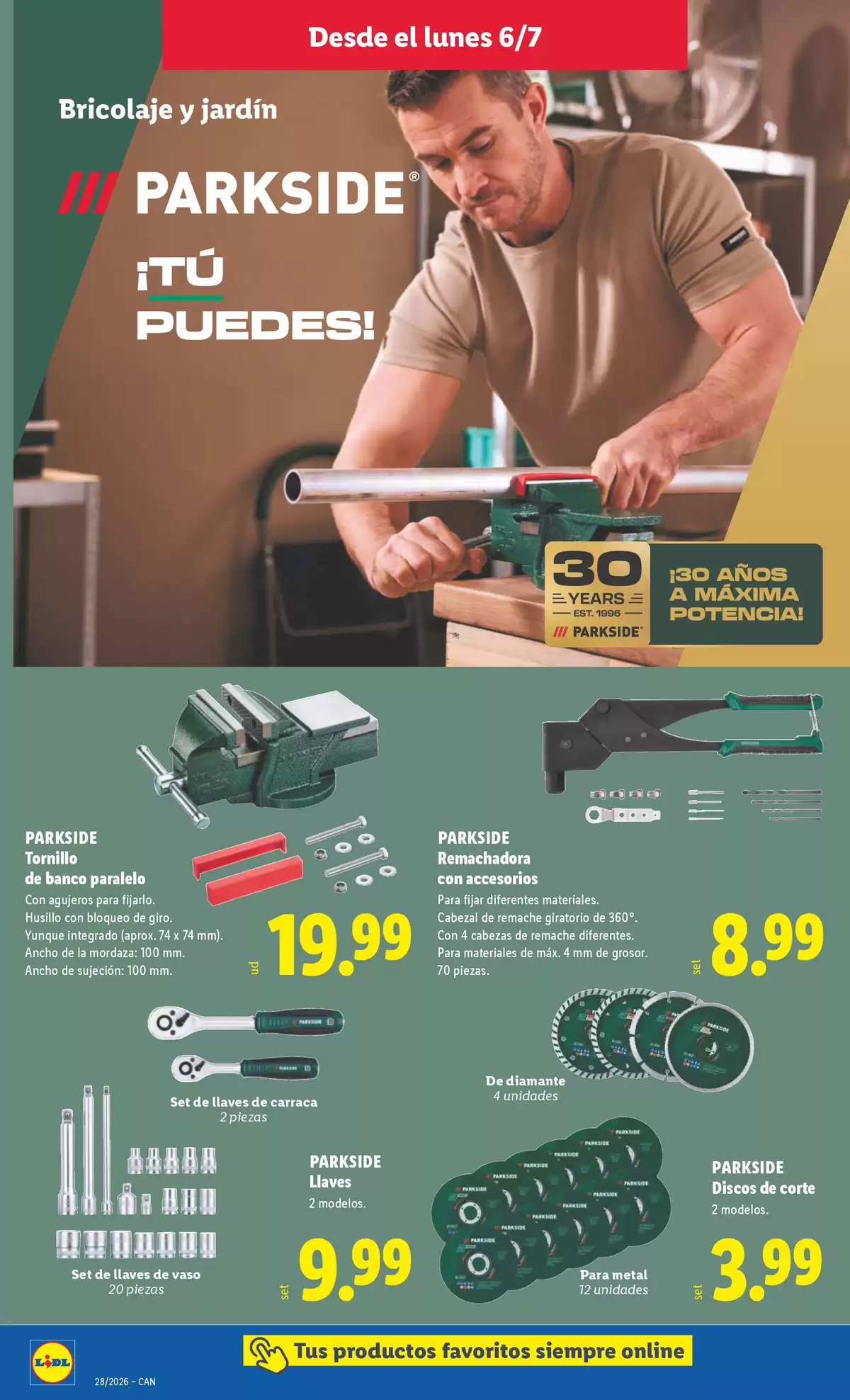 Ofertas de Lidl España de 6 a 12 julio 2026 Ofertas de bazar - Lidl - España - 6 julio 2026 – 12 julio 2026 - Página 10