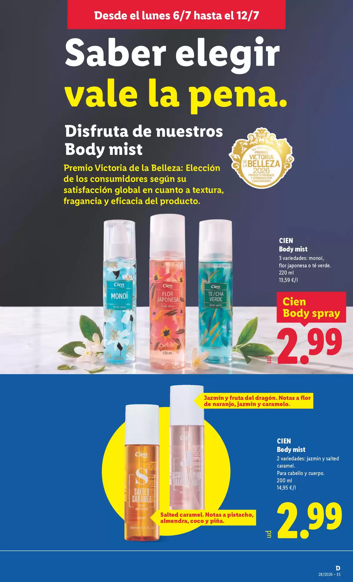 Lidl Spain offers from 6 to 12 July 2026 Weekly offers - Lidl - Spain - 6 July 2026 – 12 July 2026 - Page 33