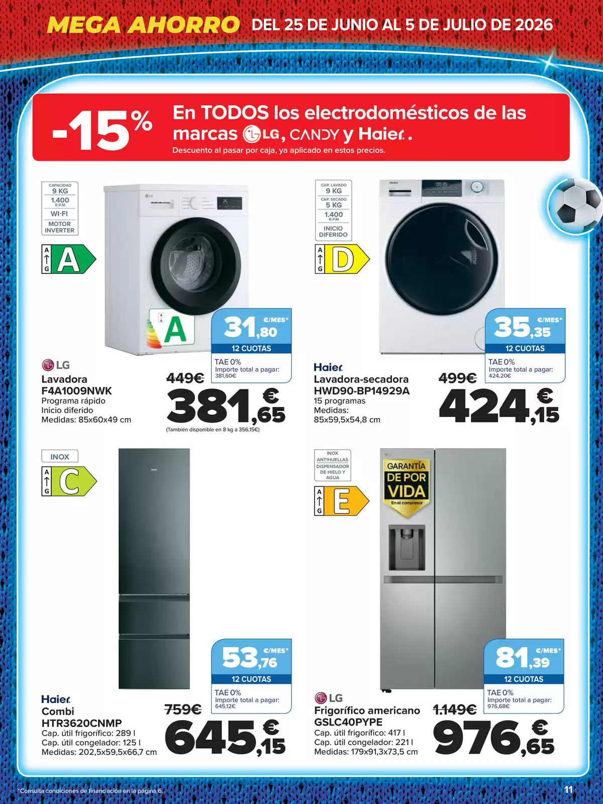 Carrefour Spain offers from 25 June to 5 July 2026 MEGA SAVINGS! - Carrefour - Spain - 25 June 2026 – 5 July 2026 - Page 11