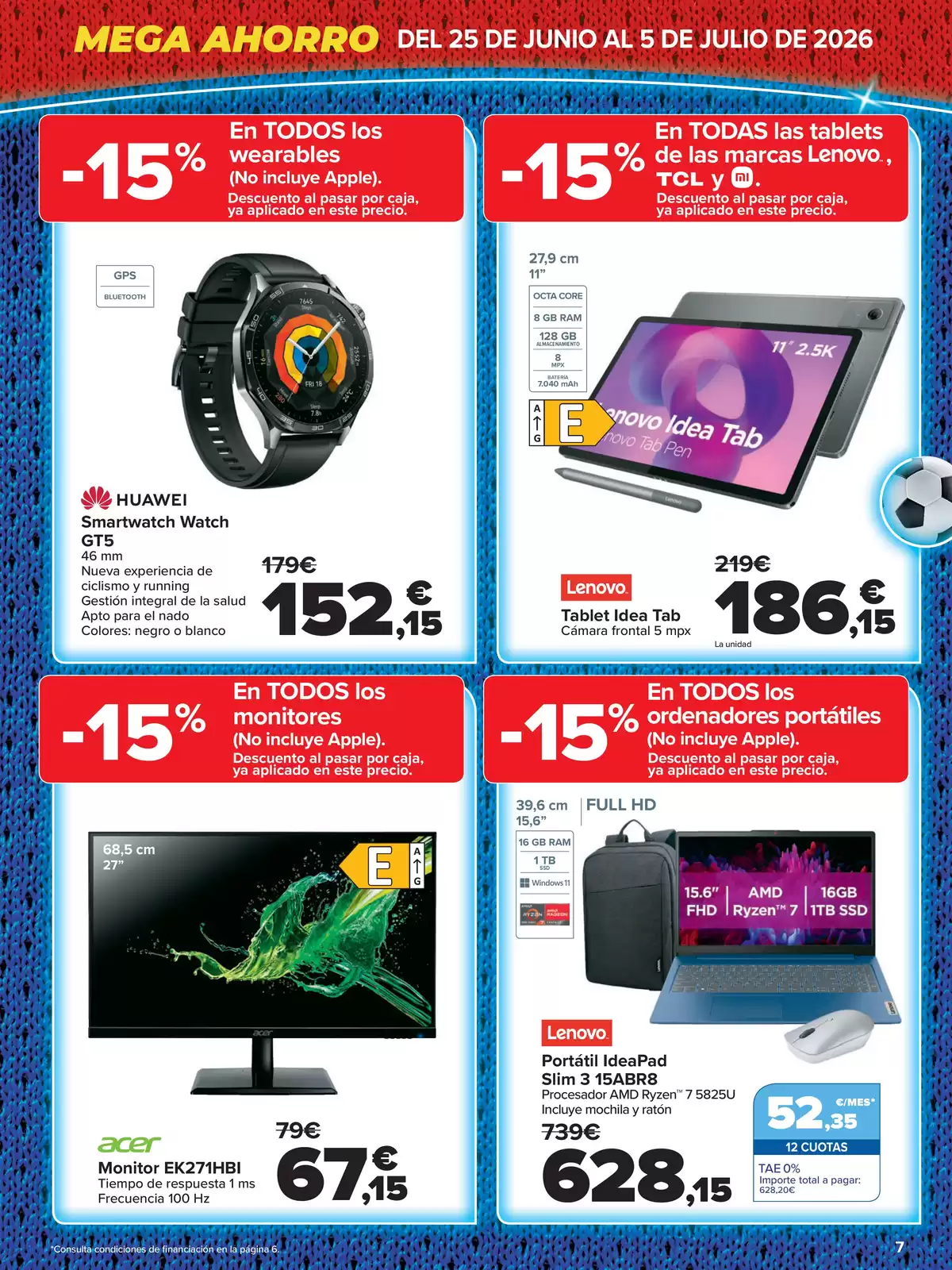 Carrefour Spain offers from 25 June to 5 July 2026 MEGA SAVINGS! - Carrefour - Spain - 25 June 2026 – 5 July 2026 - Page 7