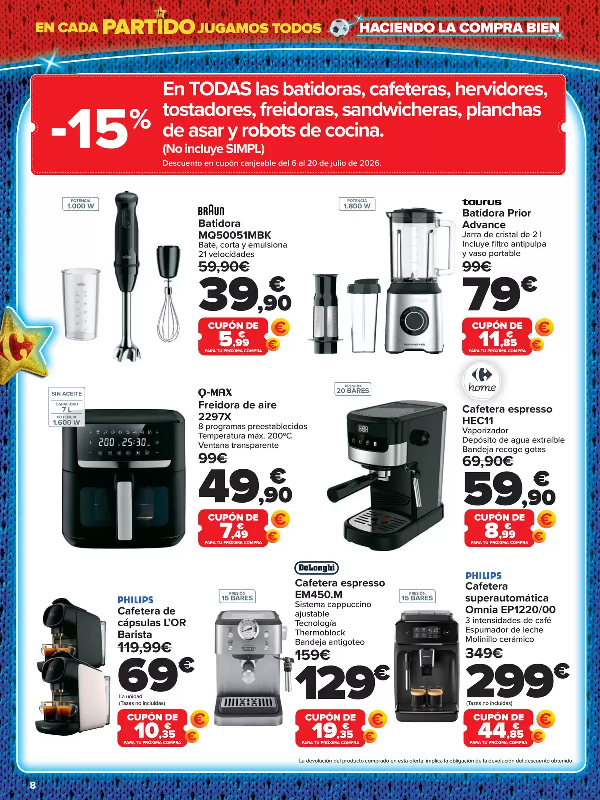 Carrefour Spain offers from 25 June to 5 July 2026 MEGA SAVINGS! - Carrefour - Spain - 25 June 2026 – 5 July 2026 - Page 8