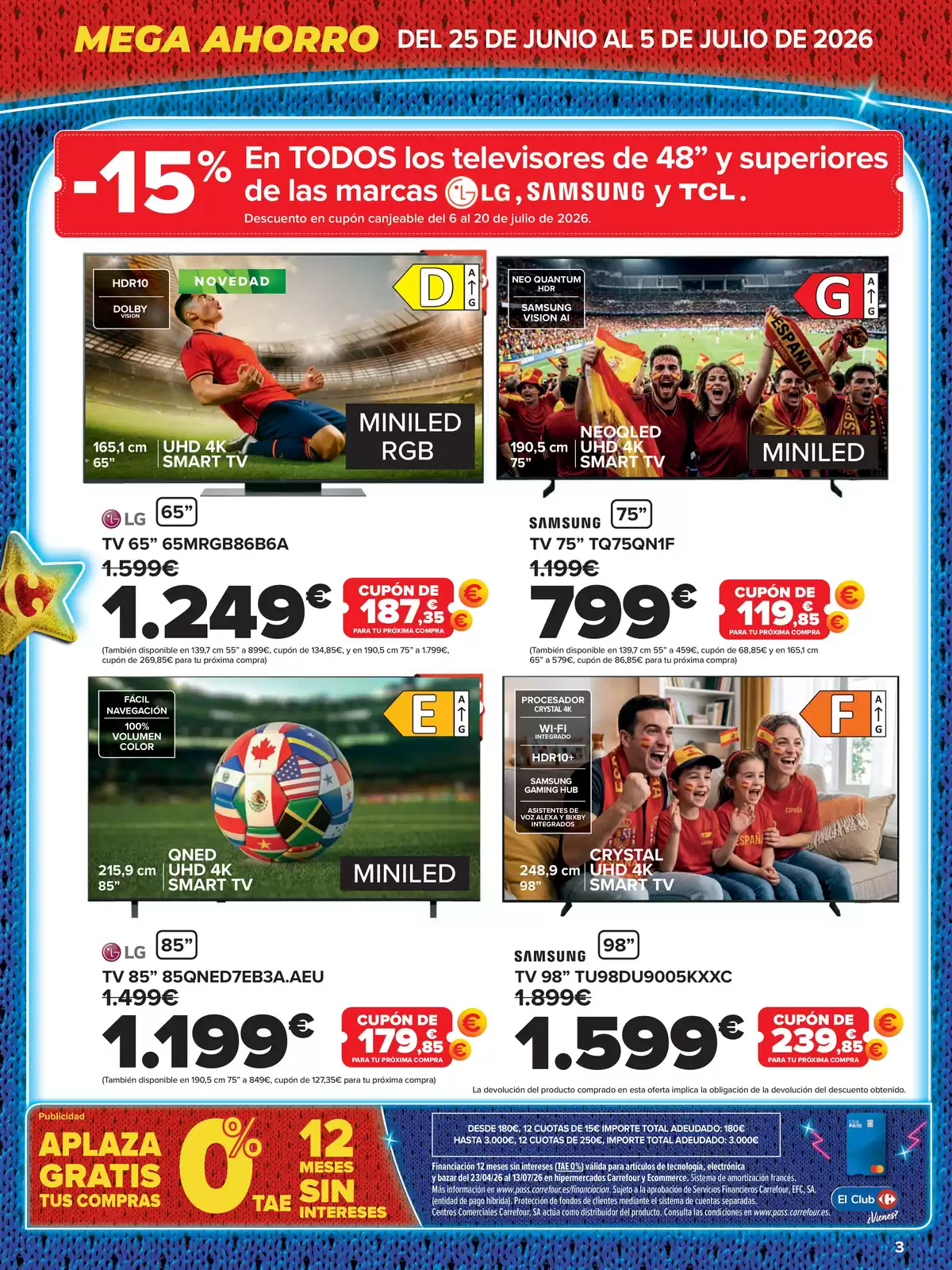Carrefour Spain offers from 25 June to 5 July 2026 MEGA SAVINGS! - Carrefour - Spain - 25 June 2026 – 5 July 2026 - Page 3