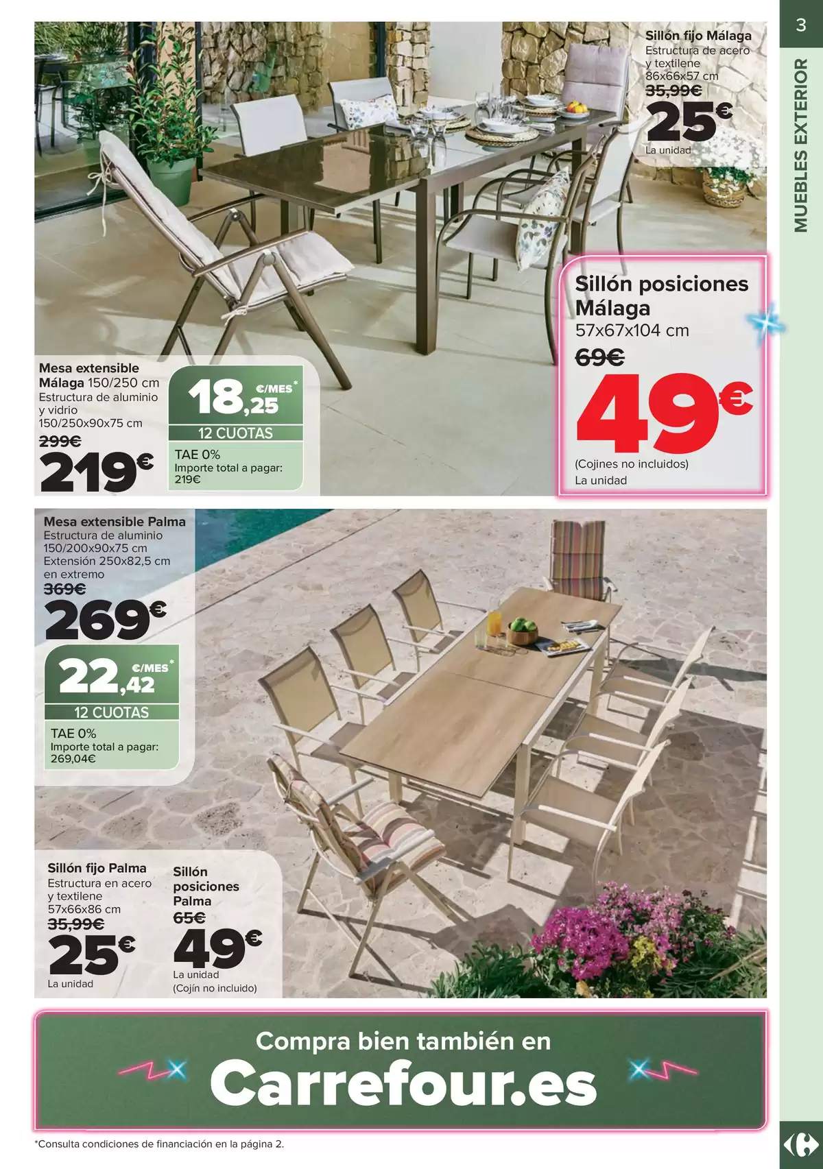 Carrefour Spain offers from 19 June to 8 July 2026 Terrace and garden - Carrefour - Spain - 19 June 2026 – 8 July 2026 - Page 3