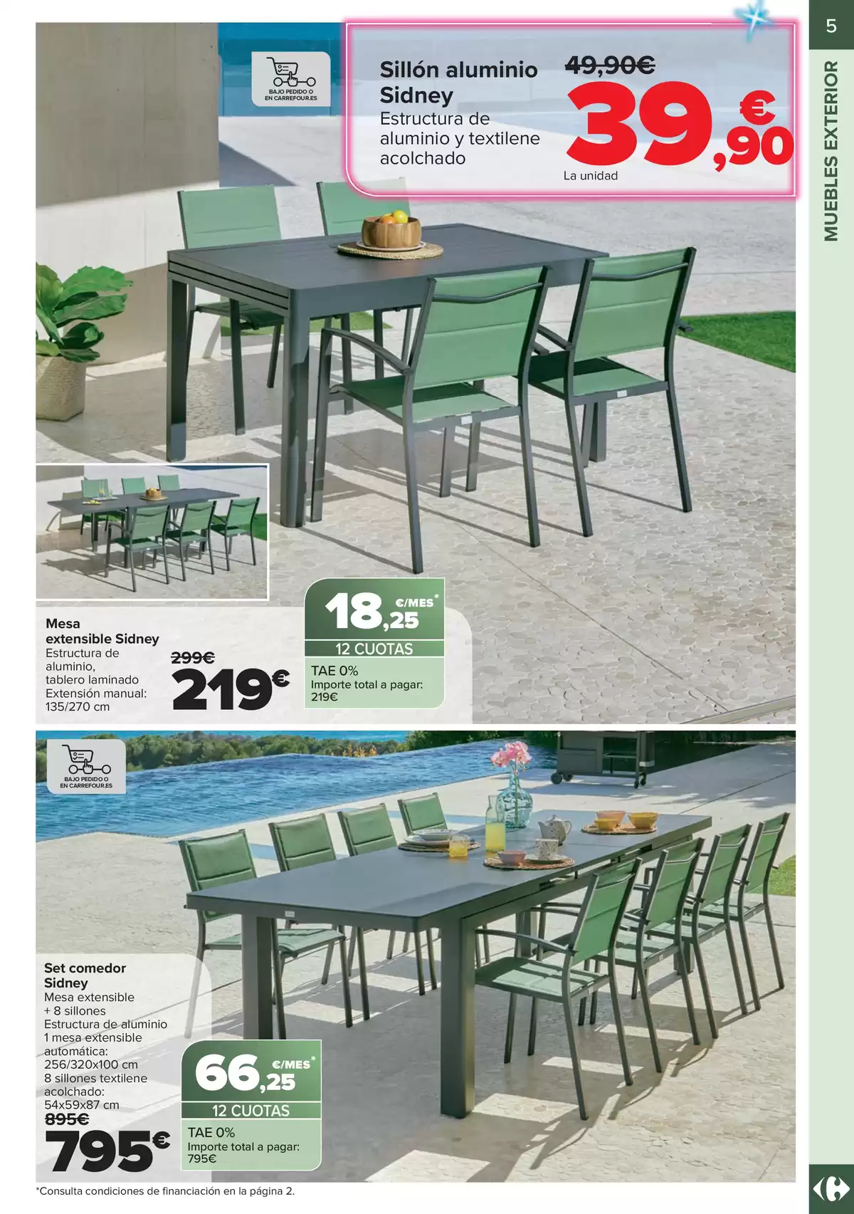 Carrefour Spain offers from 19 June to 8 July 2026 Terrace and garden - Carrefour - Spain - 19 June 2026 – 8 July 2026 - Page 5