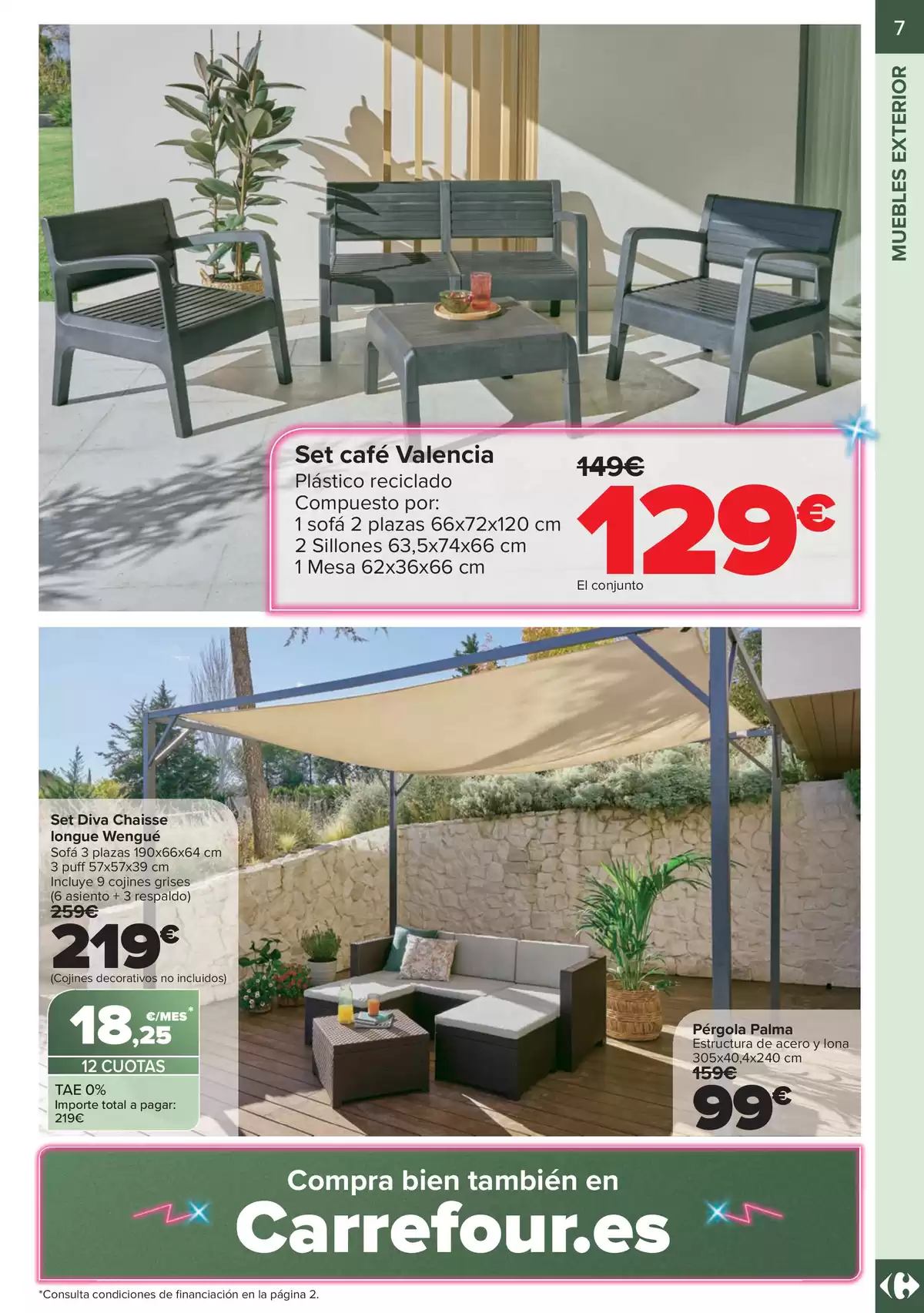 Carrefour Spain offers from 19 June to 8 July 2026 Terrace and garden - Carrefour - Spain - 19 June 2026 – 8 July 2026 - Page 7