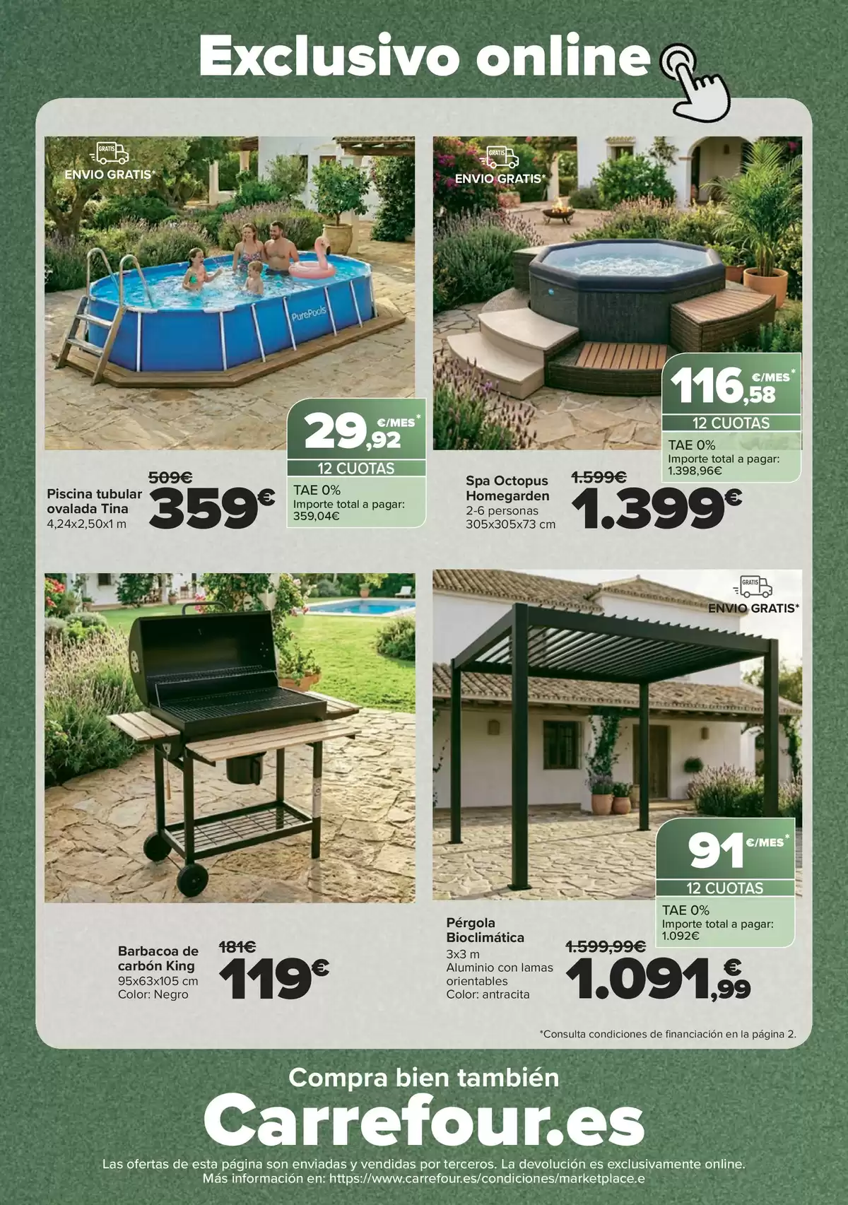 Carrefour Spain offers from 19 June to 8 July 2026 Terrace and garden - Carrefour - Spain - 19 June 2026 – 8 July 2026 - Page 16