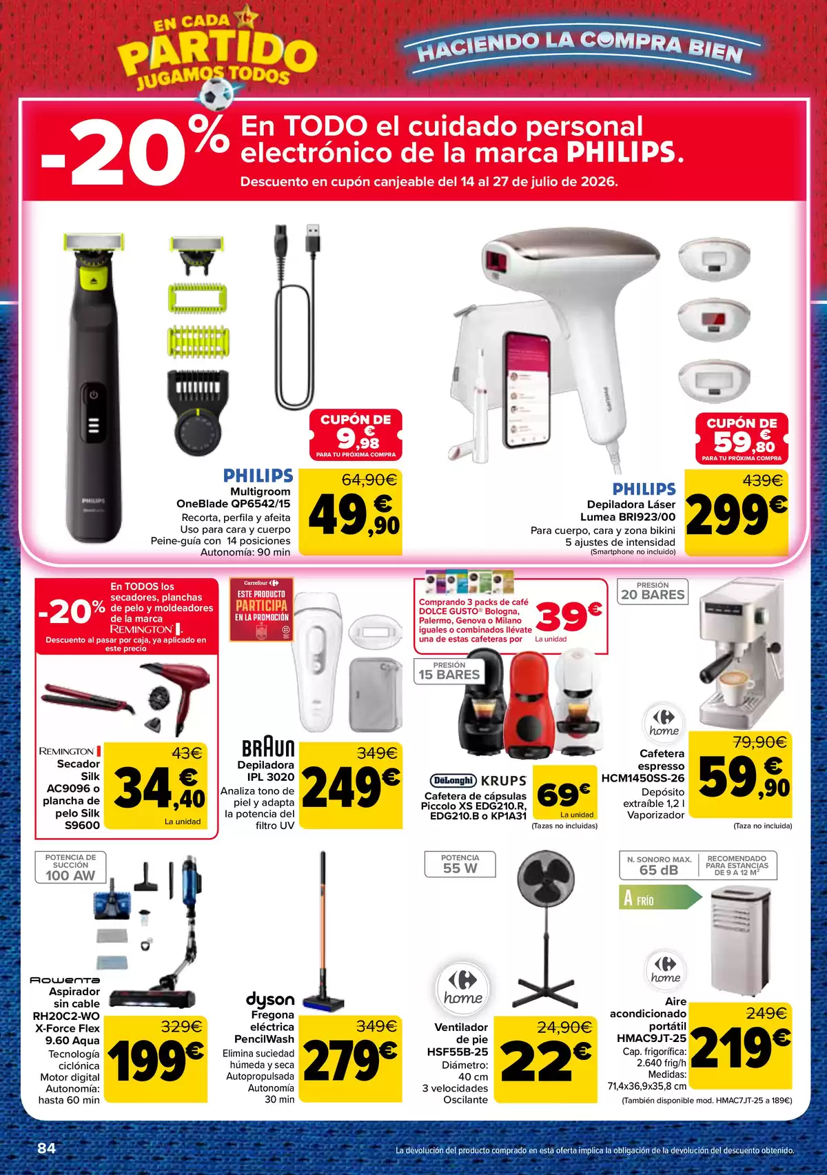 Carrefour Spain offers from 25 June to 13 July 2026 3 for 2 on more than 5,000 products - Carrefour - Spain - 25 June 2026 – 13 July 2026 - Page 84