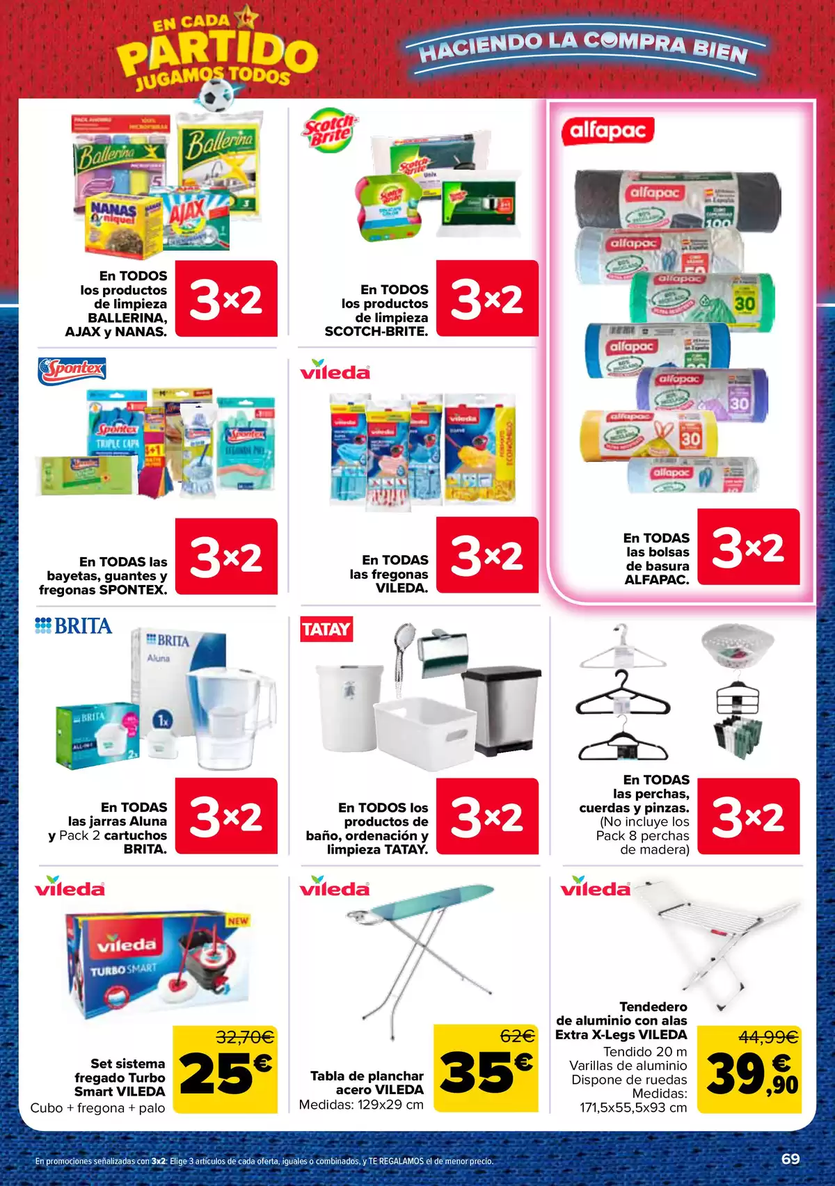 Carrefour Spain offers from 25 June to 13 July 2026 3 for 2 on more than 5,000 products - Carrefour - Spain - 25 June 2026 – 13 July 2026 - Page 69