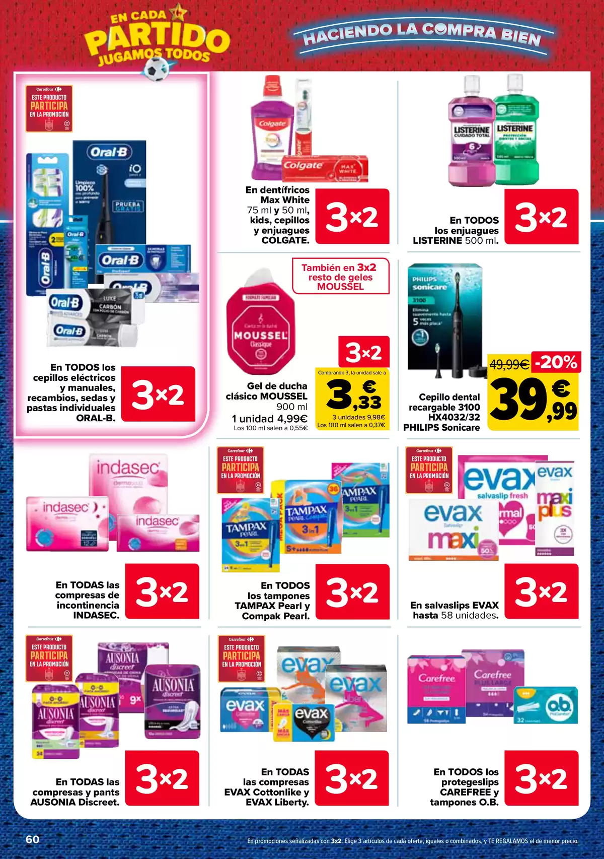Carrefour Spain offers from 25 June to 13 July 2026 3 for 2 on more than 5,000 products - Carrefour - Spain - 25 June 2026 – 13 July 2026 - Page 60