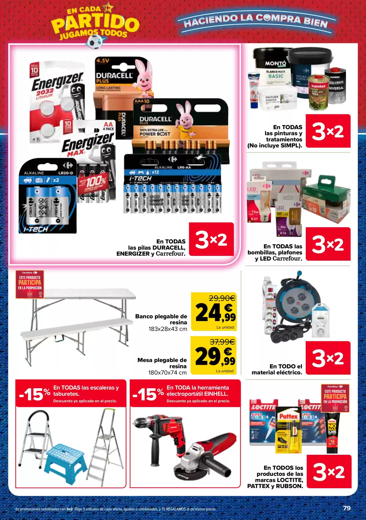 Carrefour Spain offers from 25 June to 13 July 2026 3 for 2 on more than 5,000 products - Carrefour - Spain - 25 June 2026 – 13 July 2026 - Page 79