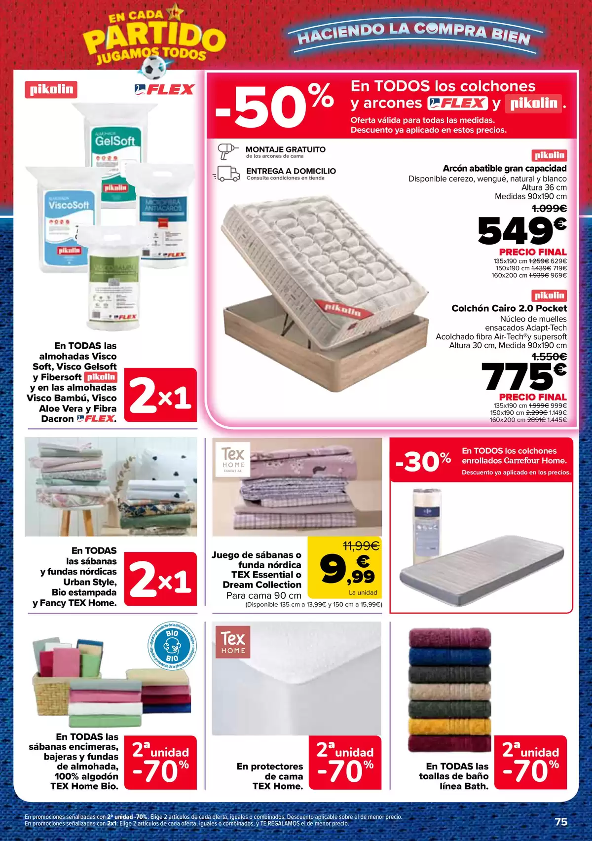 Carrefour Spain offers from 25 June to 13 July 2026 3 for 2 on more than 5,000 products - Carrefour - Spain - 25 June 2026 – 13 July 2026 - Page 75