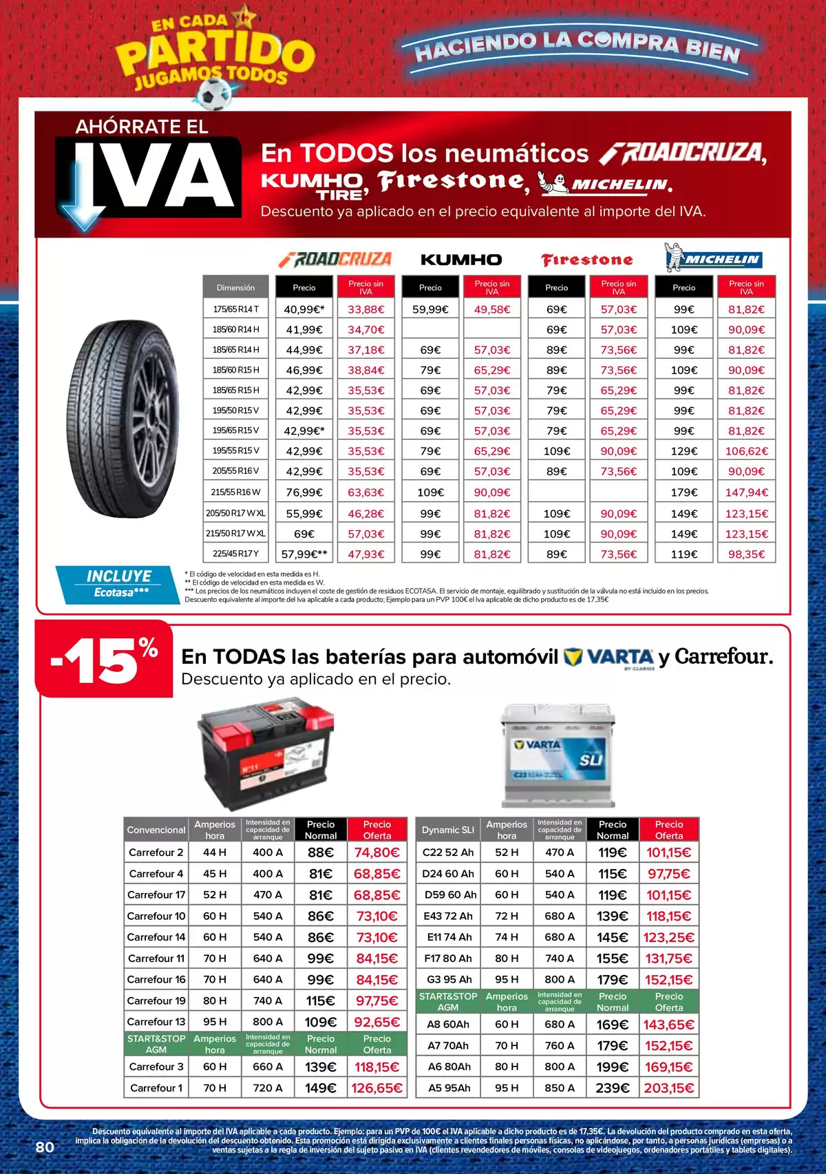 Carrefour Spain offers from 25 June to 13 July 2026 3 for 2 on more than 5,000 products - Carrefour - Spain - 25 June 2026 – 13 July 2026 - Page 80