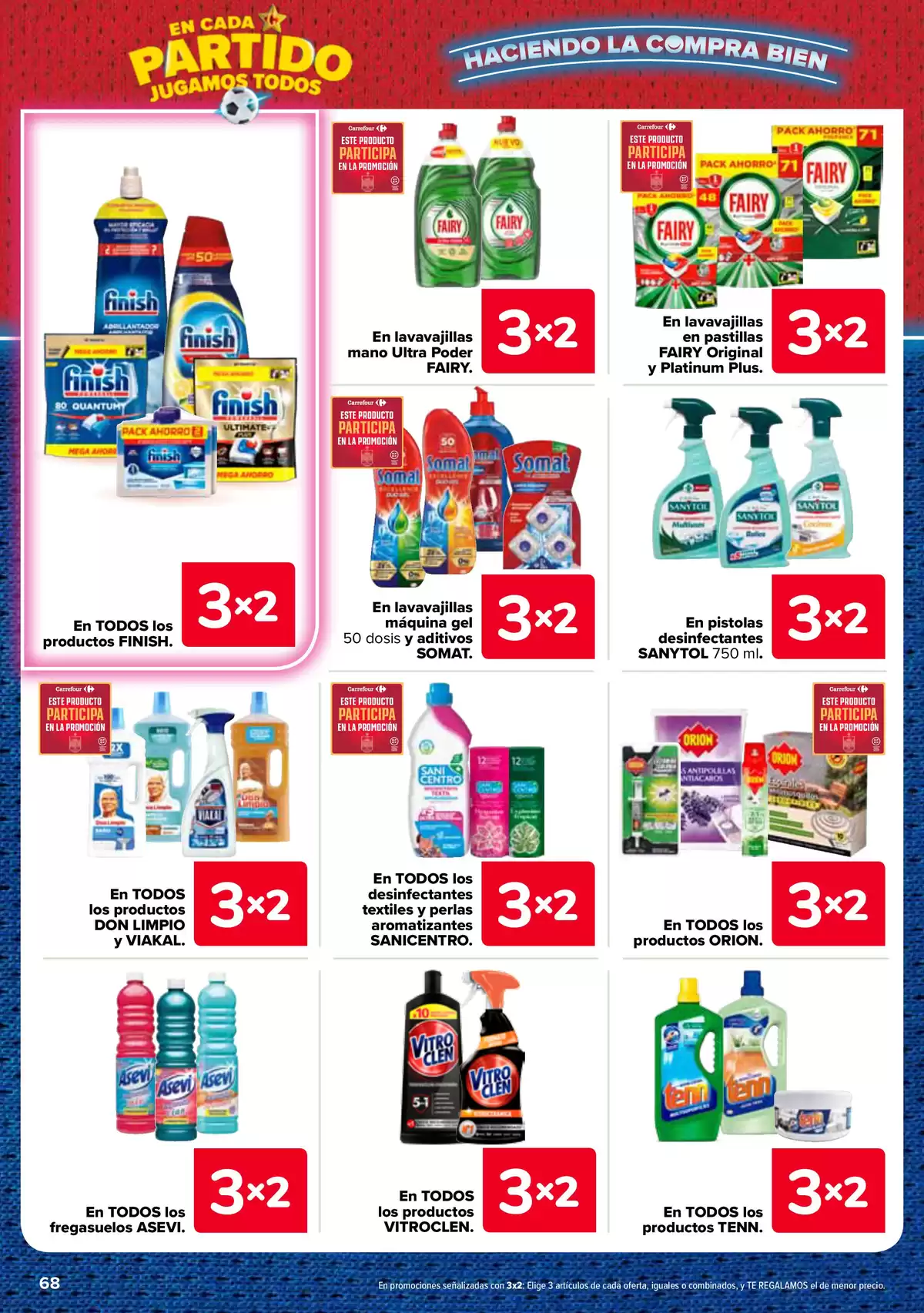 Carrefour Spain offers from 25 June to 13 July 2026 3 for 2 on more than 5,000 products - Carrefour - Spain - 25 June 2026 – 13 July 2026 - Page 68