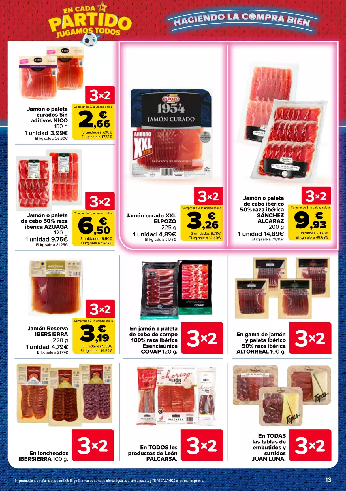 Carrefour Spain offers from 25 June to 13 July 2026 3 for 2 on more than 5,000 products - Carrefour - Spain - 25 June 2026 – 13 July 2026 - Page 13