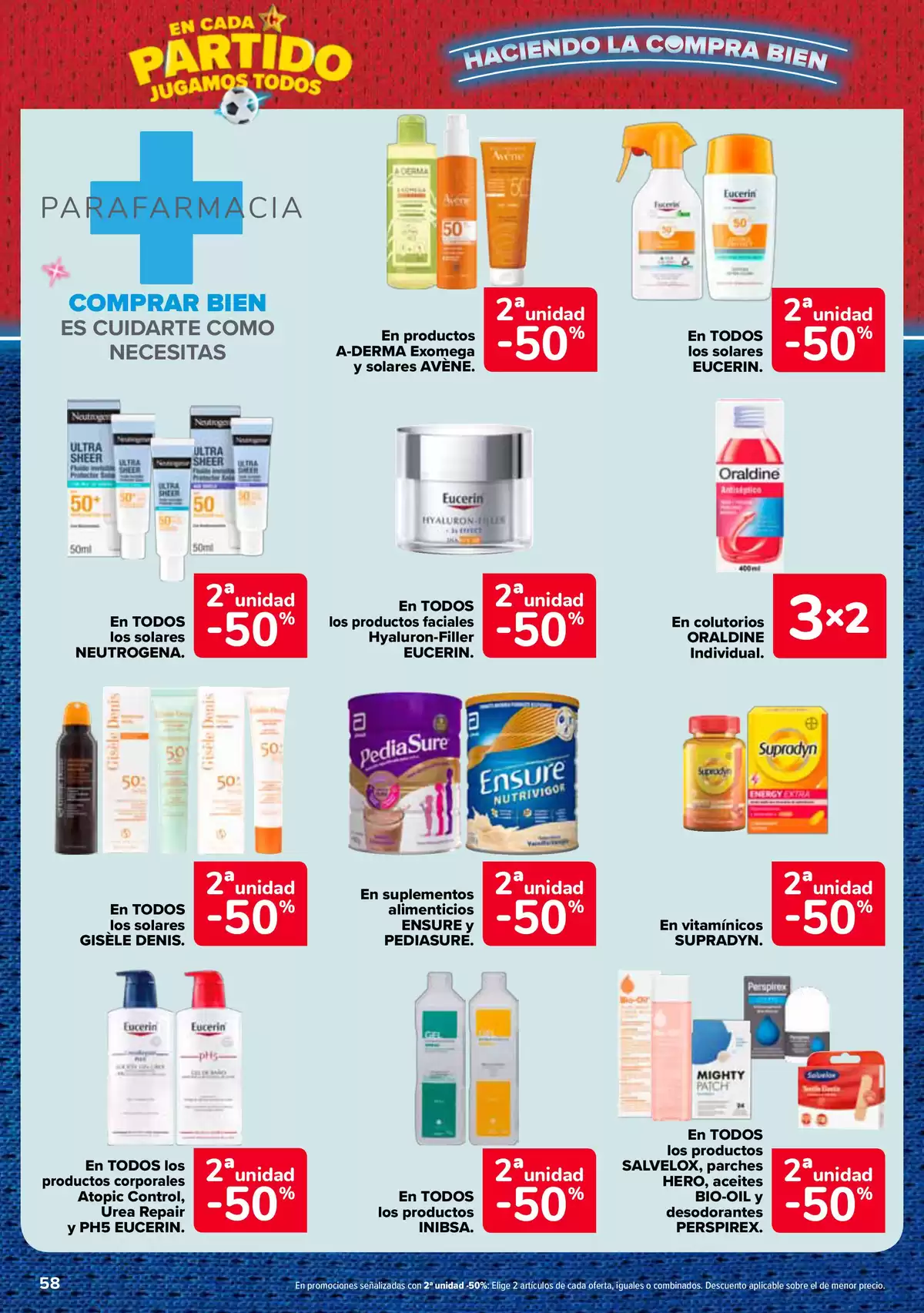 Carrefour Spain offers from 25 June to 13 July 2026 3 for 2 on more than 5,000 products - Carrefour - Spain - 25 June 2026 – 13 July 2026 - Page 58