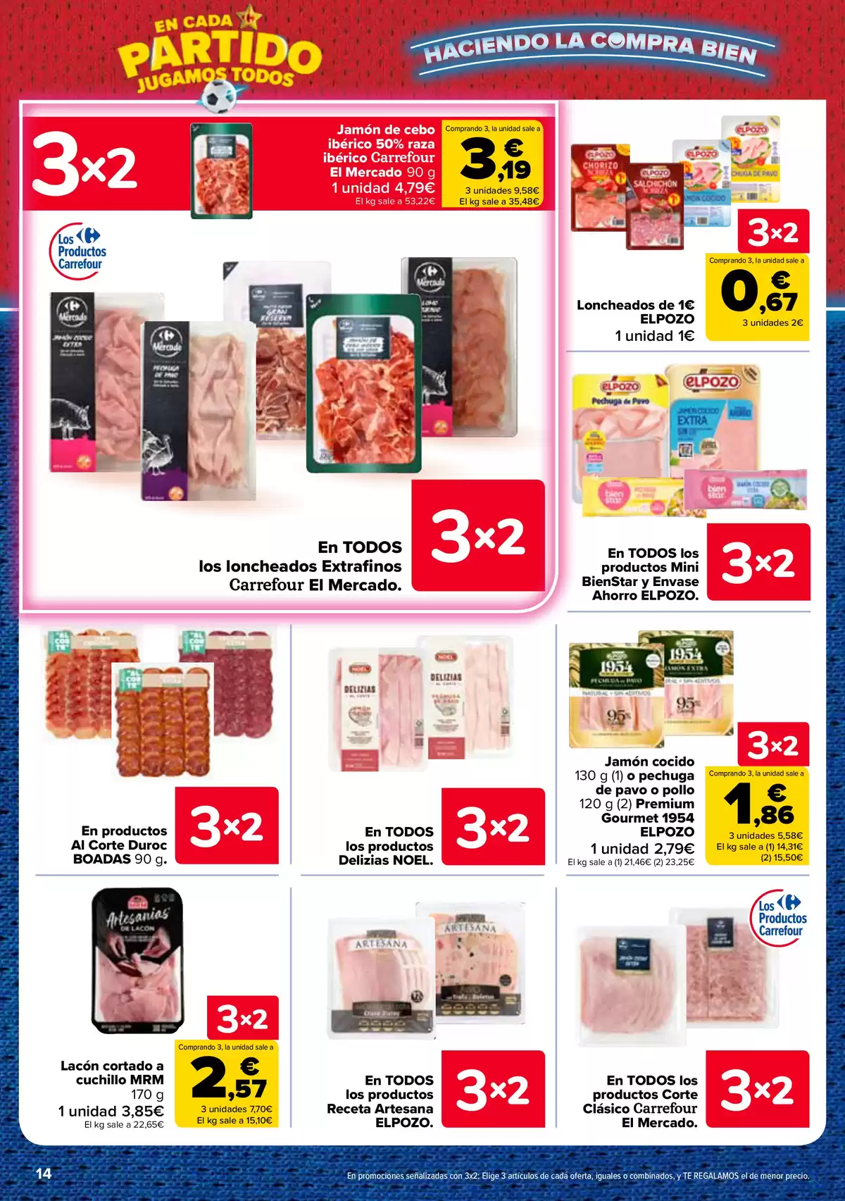 Carrefour Spain offers from 25 June to 13 July 2026 3 for 2 on more than 5,000 products - Carrefour - Spain - 25 June 2026 – 13 July 2026 - Page 14