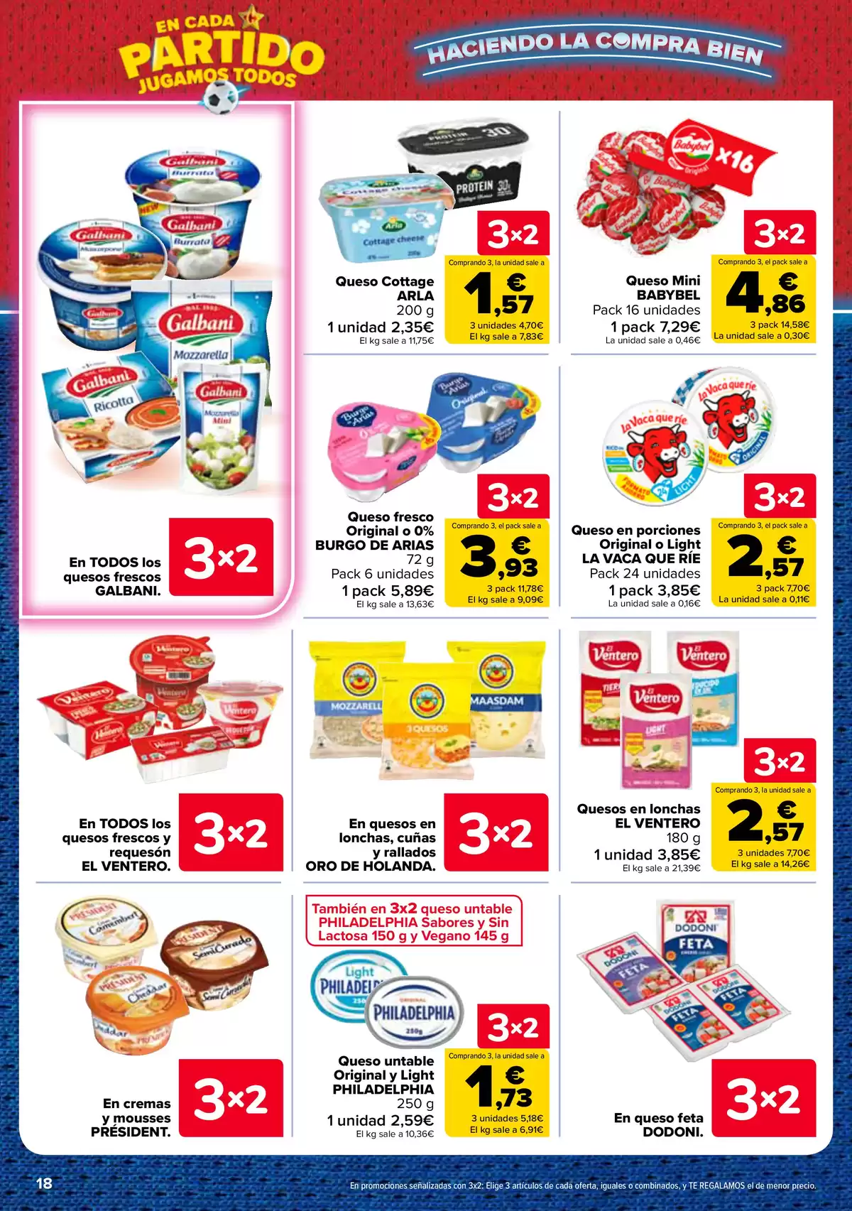 Carrefour Spain offers from 25 June to 13 July 2026 3 for 2 on more than 5,000 products - Carrefour - Spain - 25 June 2026 – 13 July 2026 - Page 18