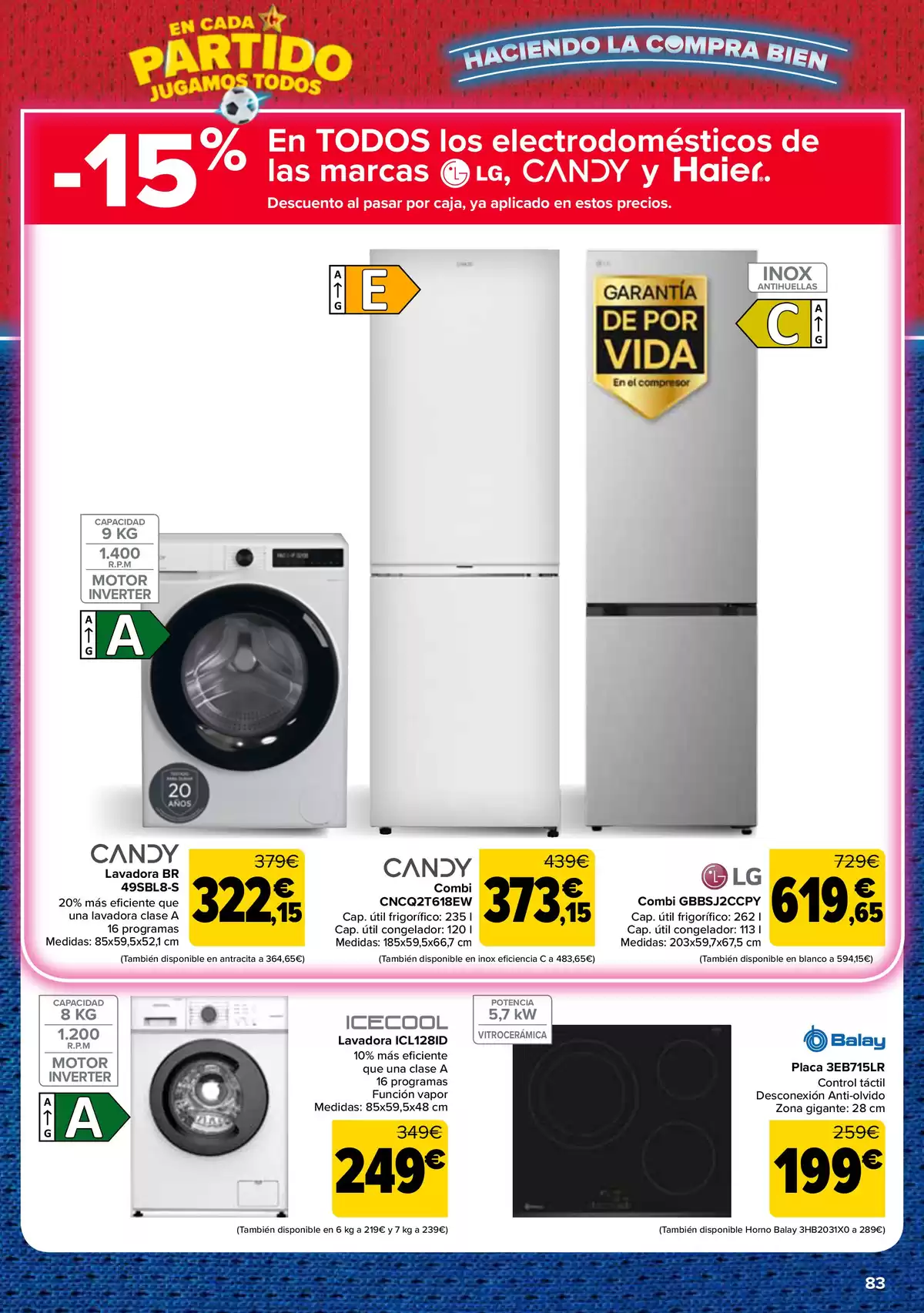 Carrefour Spain offers from 25 June to 13 July 2026 3 for 2 on more than 5,000 products - Carrefour - Spain - 25 June 2026 – 13 July 2026 - Page 83