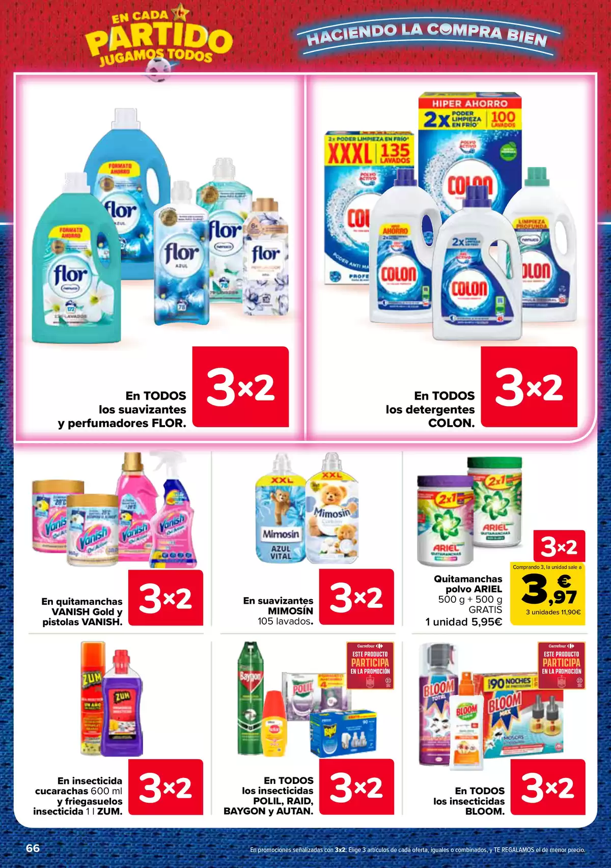 Carrefour Spain offers from 25 June to 13 July 2026 3 for 2 on more than 5,000 products - Carrefour - Spain - 25 June 2026 – 13 July 2026 - Page 66