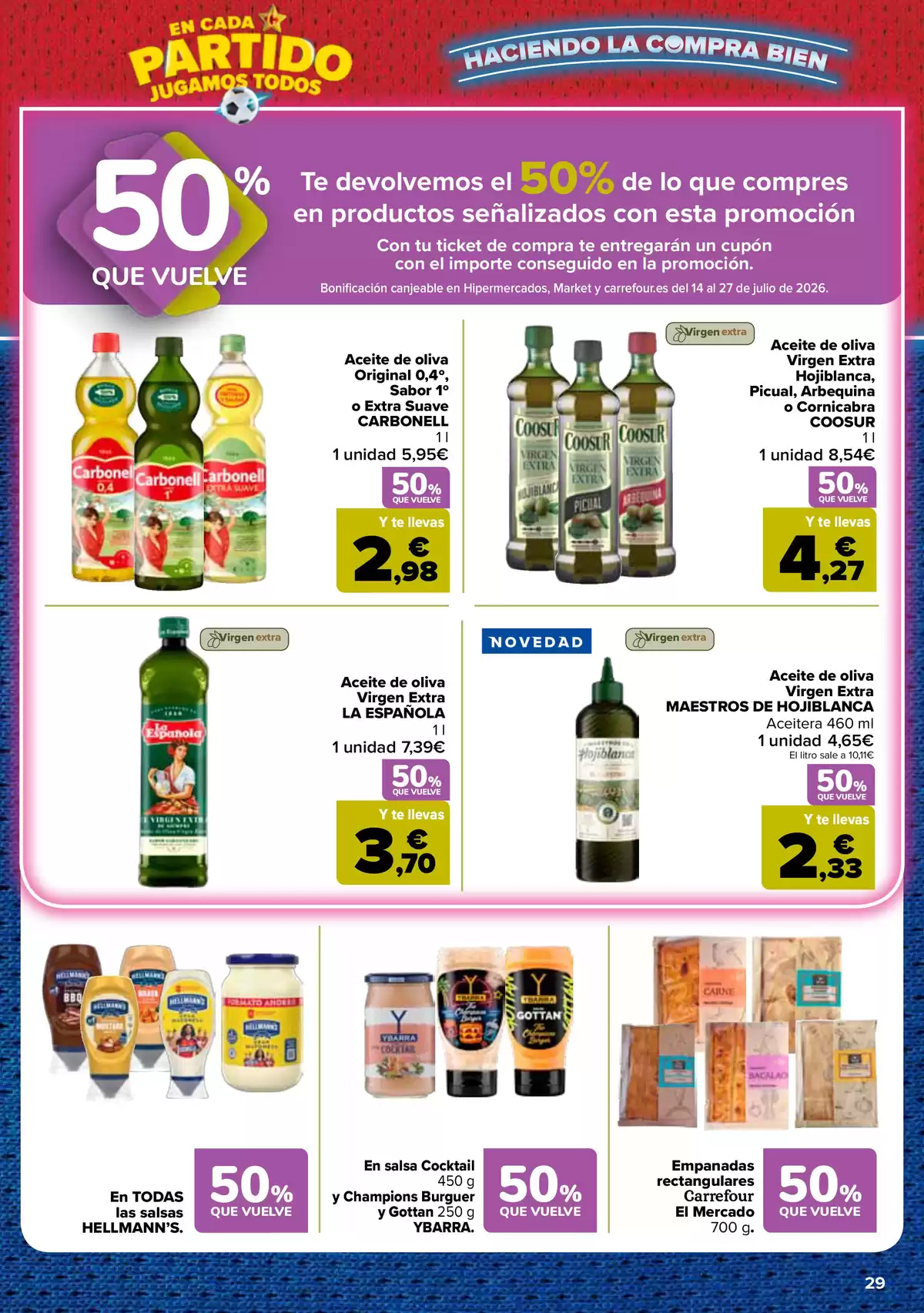 Carrefour Spain offers from 25 June to 13 July 2026 3 for 2 on more than 5,000 products - Carrefour - Spain - 25 June 2026 – 13 July 2026 - Page 29