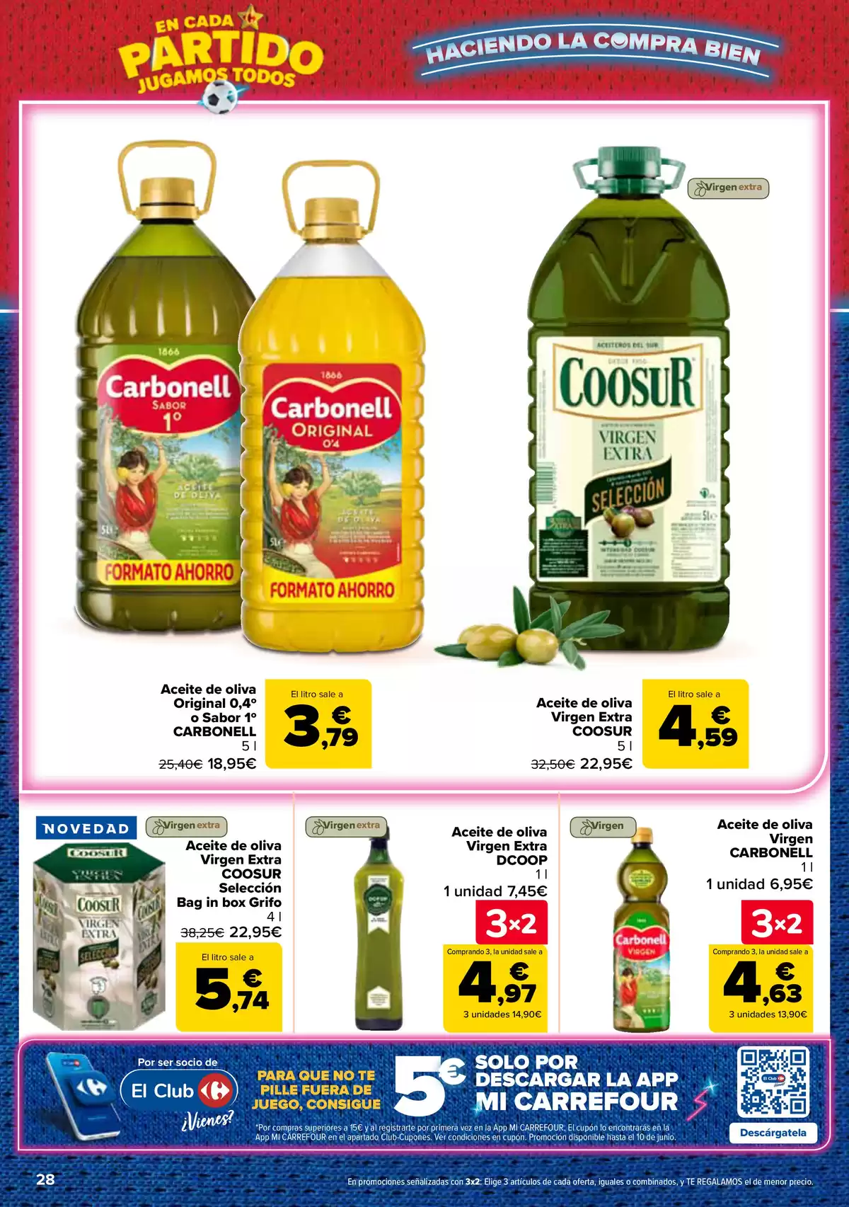 Carrefour Spain offers from 25 June to 13 July 2026 3 for 2 on more than 5,000 products - Carrefour - Spain - 25 June 2026 – 13 July 2026 - Page 28