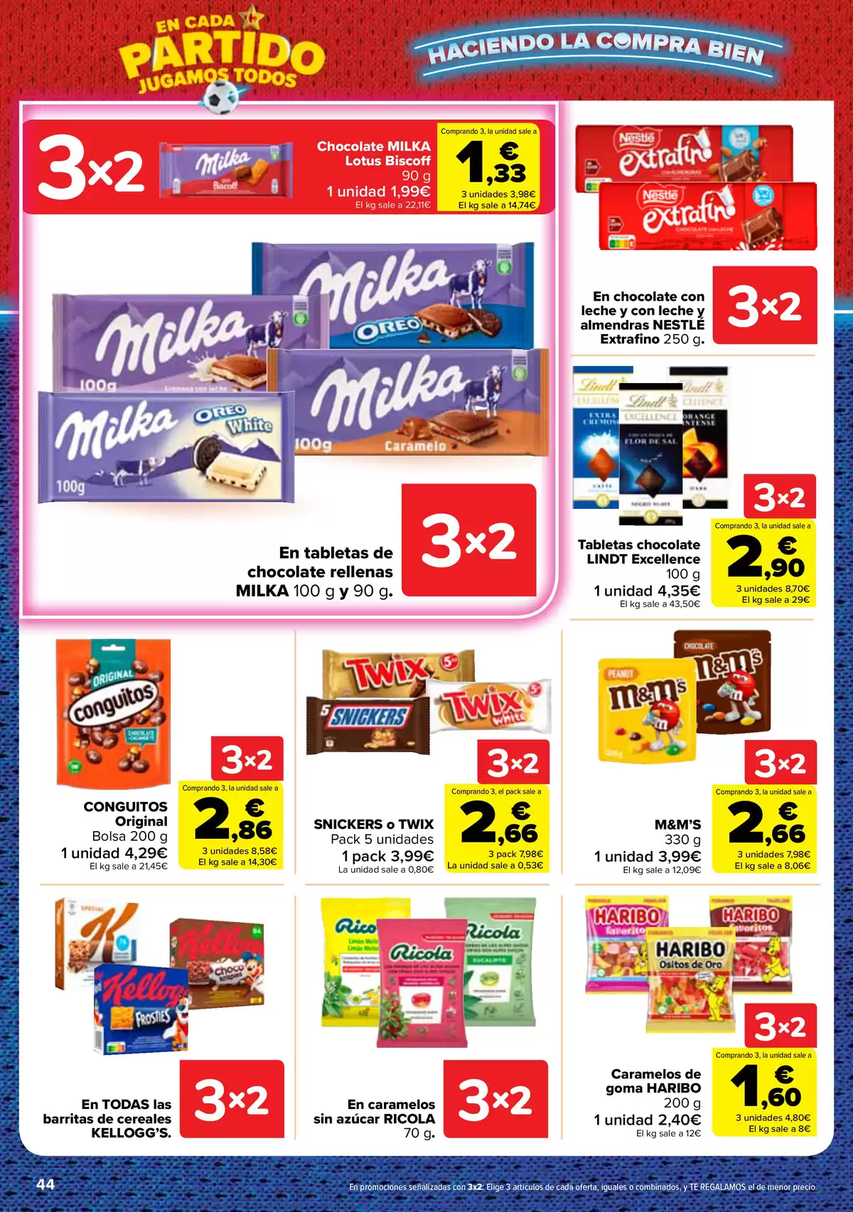 Carrefour Spain offers from 25 June to 13 July 2026 3 for 2 on more than 5,000 products - Carrefour - Spain - 25 June 2026 – 13 July 2026 - Page 44