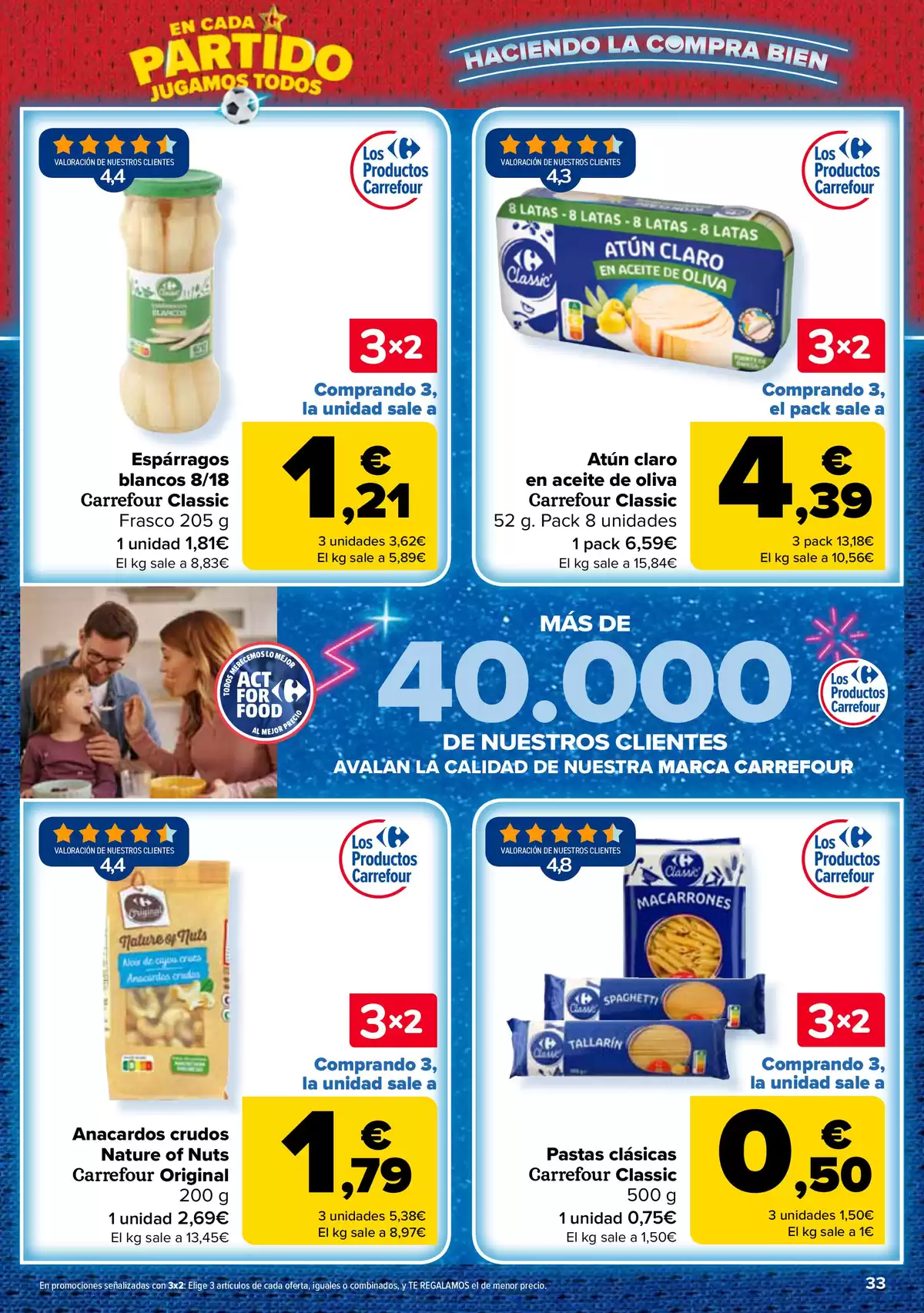 Carrefour Spain offers from 25 June to 13 July 2026 3 for 2 on more than 5,000 products - Carrefour - Spain - 25 June 2026 – 13 July 2026 - Page 33