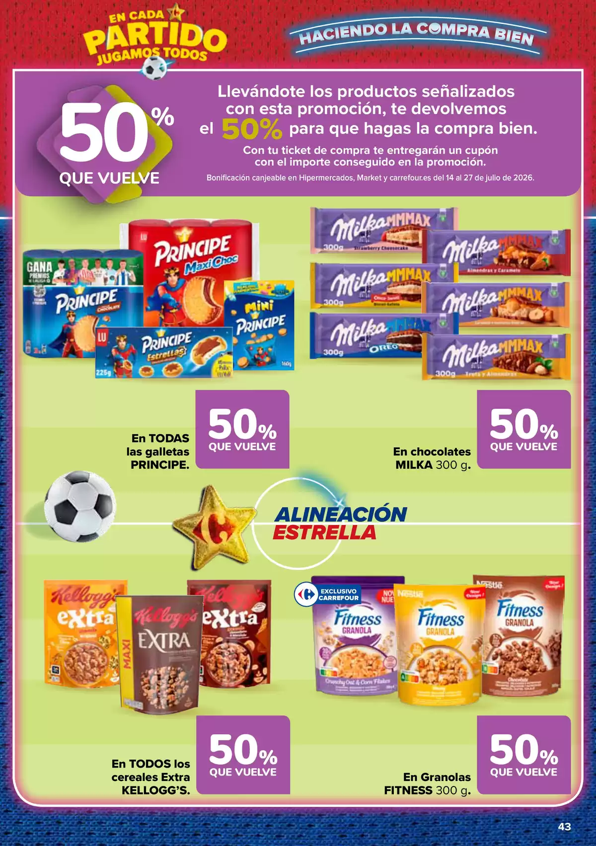Carrefour Spain offers from 25 June to 13 July 2026 3 for 2 on more than 5,000 products - Carrefour - Spain - 25 June 2026 – 13 July 2026 - Page 43