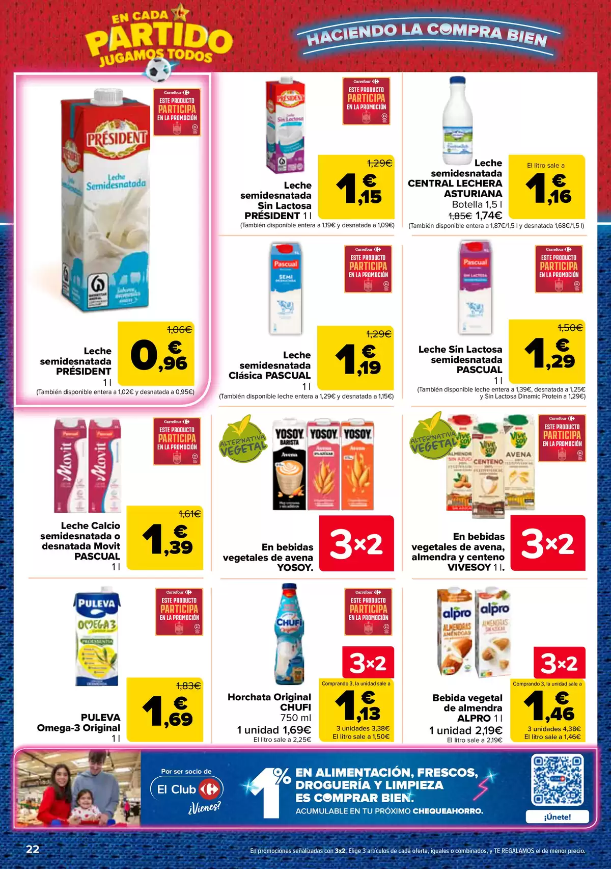 Carrefour Spain offers from 25 June to 13 July 2026 3 for 2 on more than 5,000 products - Carrefour - Spain - 25 June 2026 – 13 July 2026 - Page 22