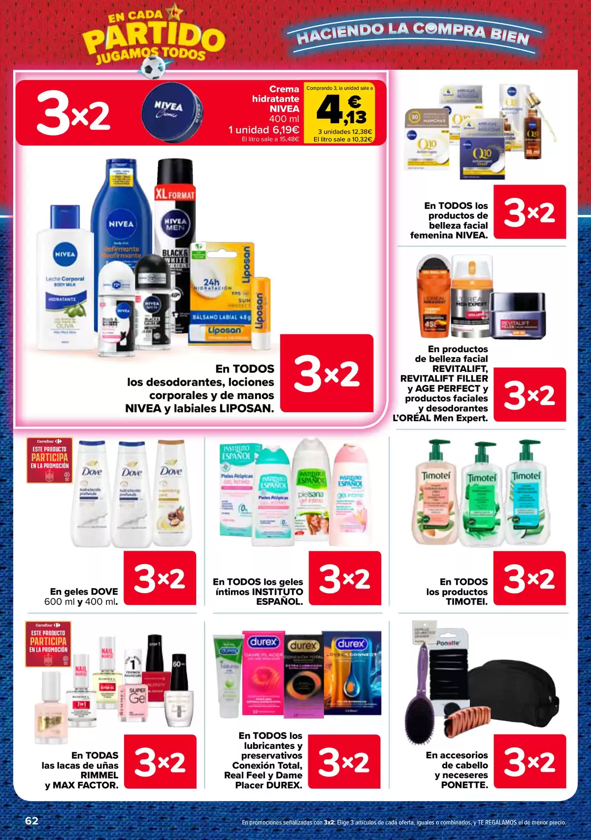 Carrefour Spain offers from 25 June to 13 July 2026 3 for 2 on more than 5,000 products - Carrefour - Spain - 25 June 2026 – 13 July 2026 - Page 62