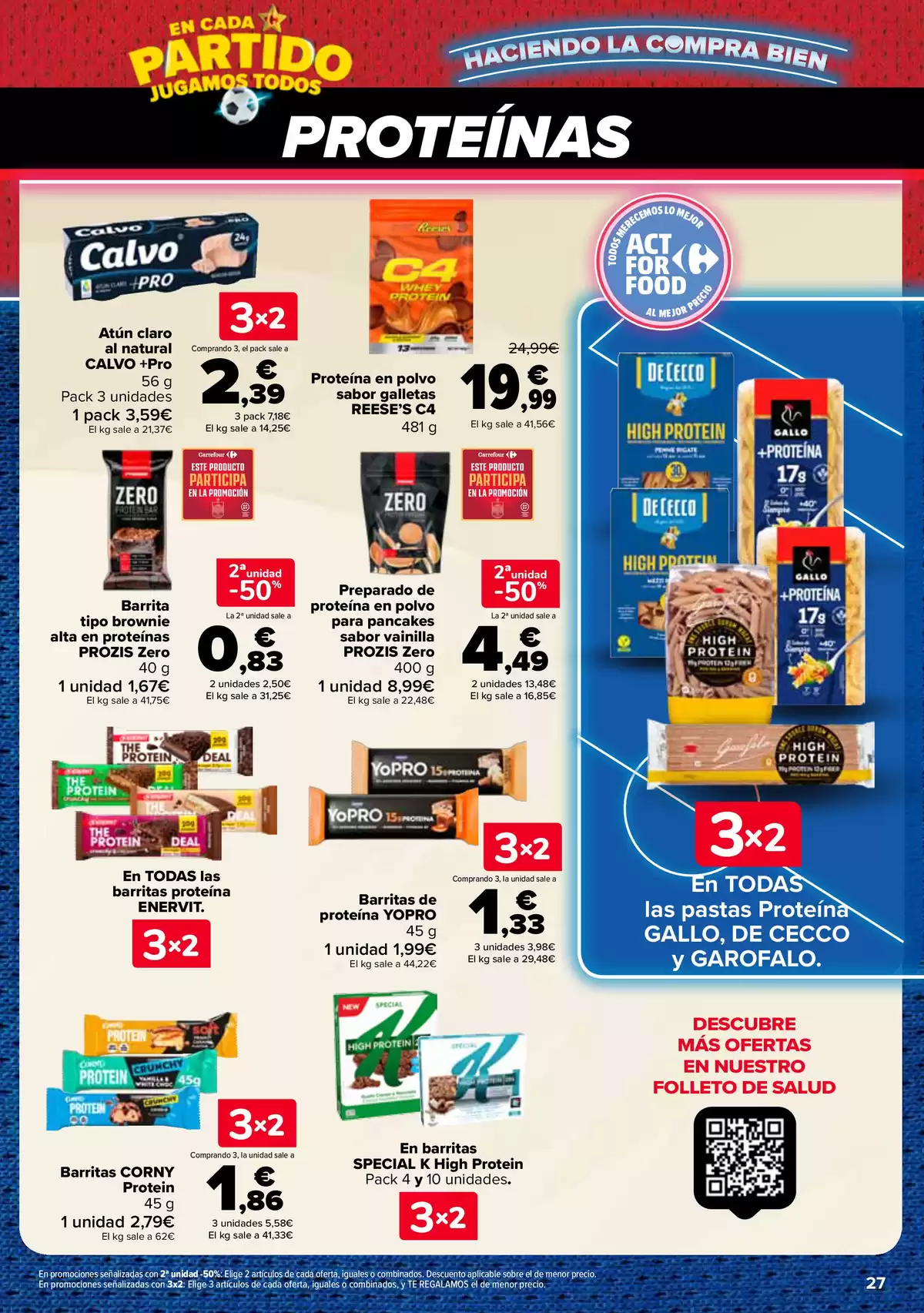 Carrefour Spain offers from 25 June to 13 July 2026 3 for 2 on more than 5,000 products - Carrefour - Spain - 25 June 2026 – 13 July 2026 - Page 27