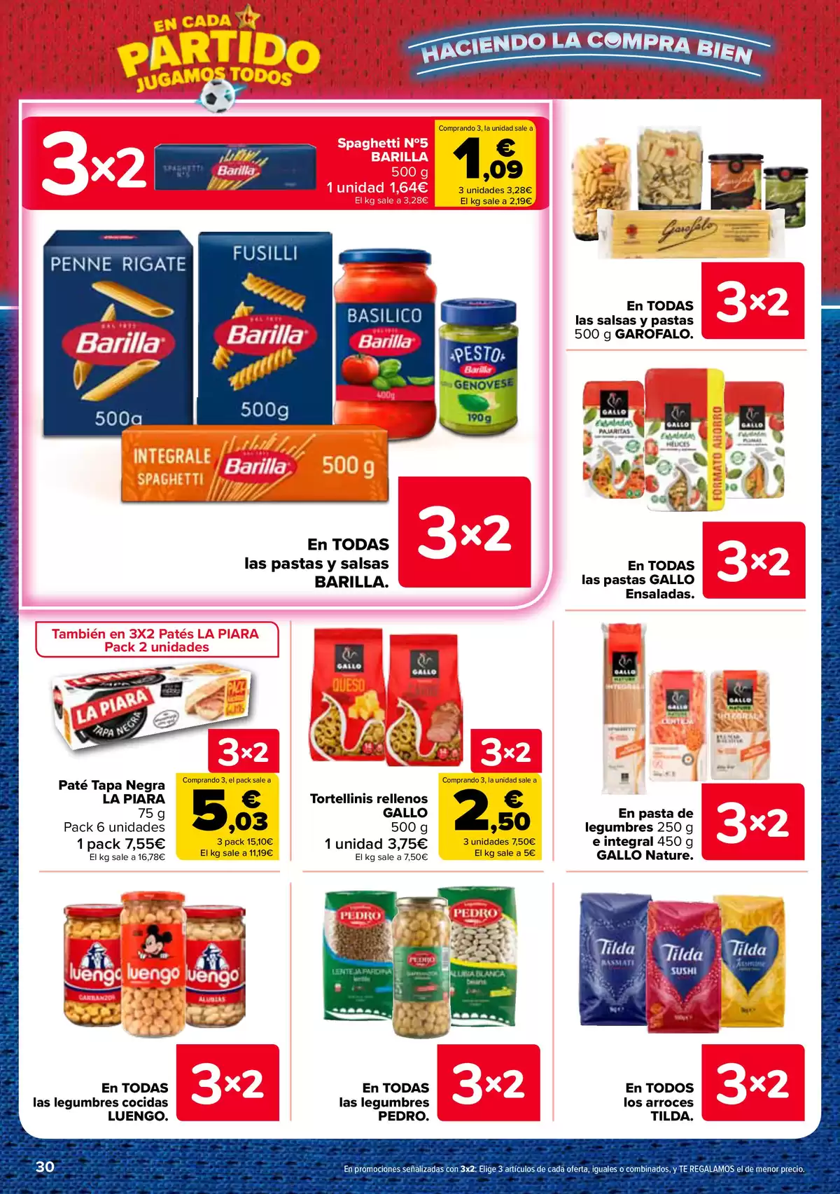 Carrefour Spain offers from 25 June to 13 July 2026 3 for 2 on more than 5,000 products - Carrefour - Spain - 25 June 2026 – 13 July 2026 - Page 30