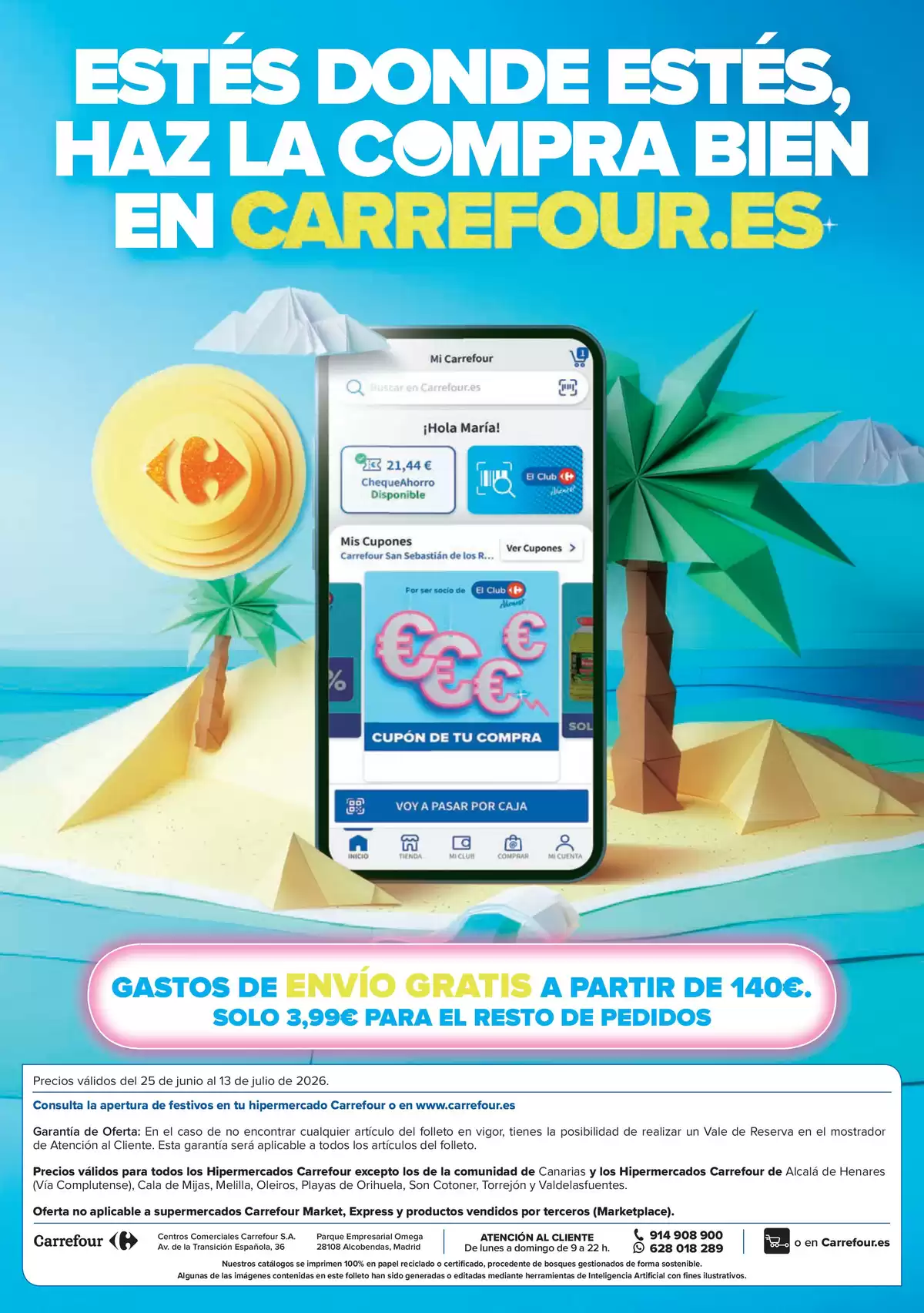 Carrefour Spain offers from 25 June to 13 July 2026 Buying well is giving them the best - Carrefour - Spain - 25 June 2026 – 13 July 2026 - Page 24