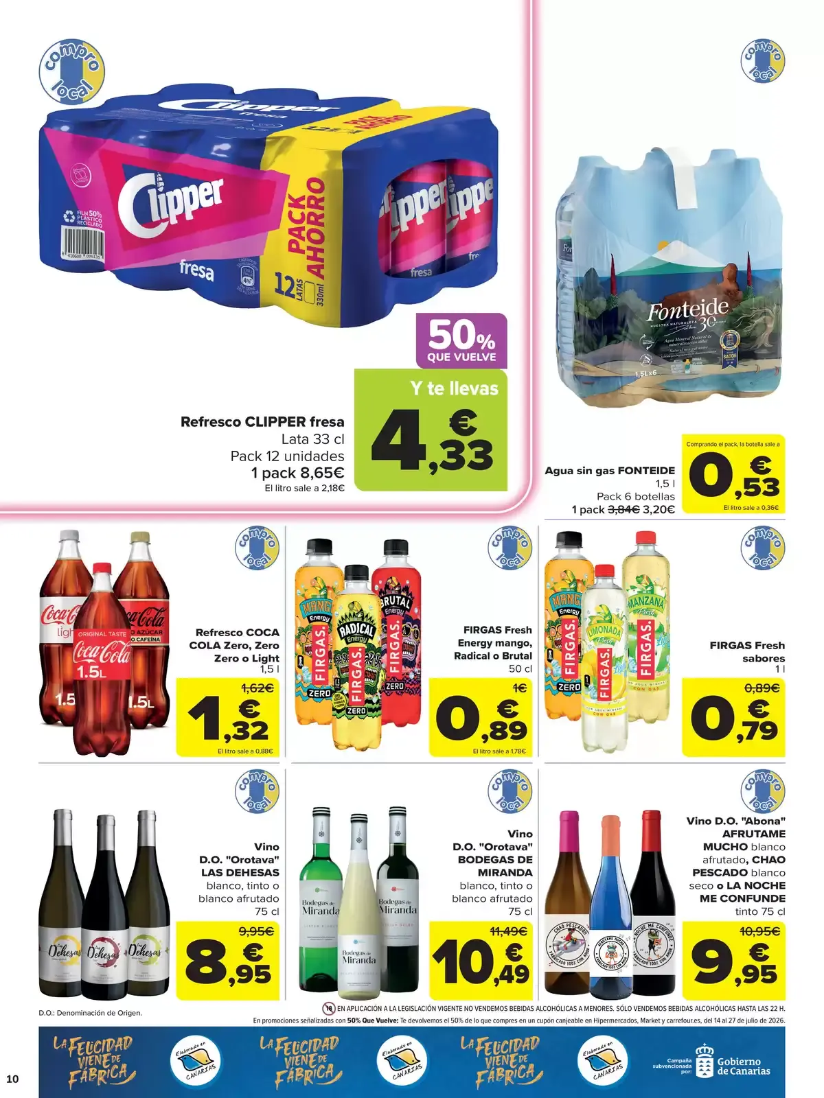 Carrefour Spain offers from 25 June to 13 July 2026 REGIONAL DEALS (Local Food Items, Sweets, Beverages) - Carrefour - Spain - 25 June 2026 – 13 July 2026 - Page 10