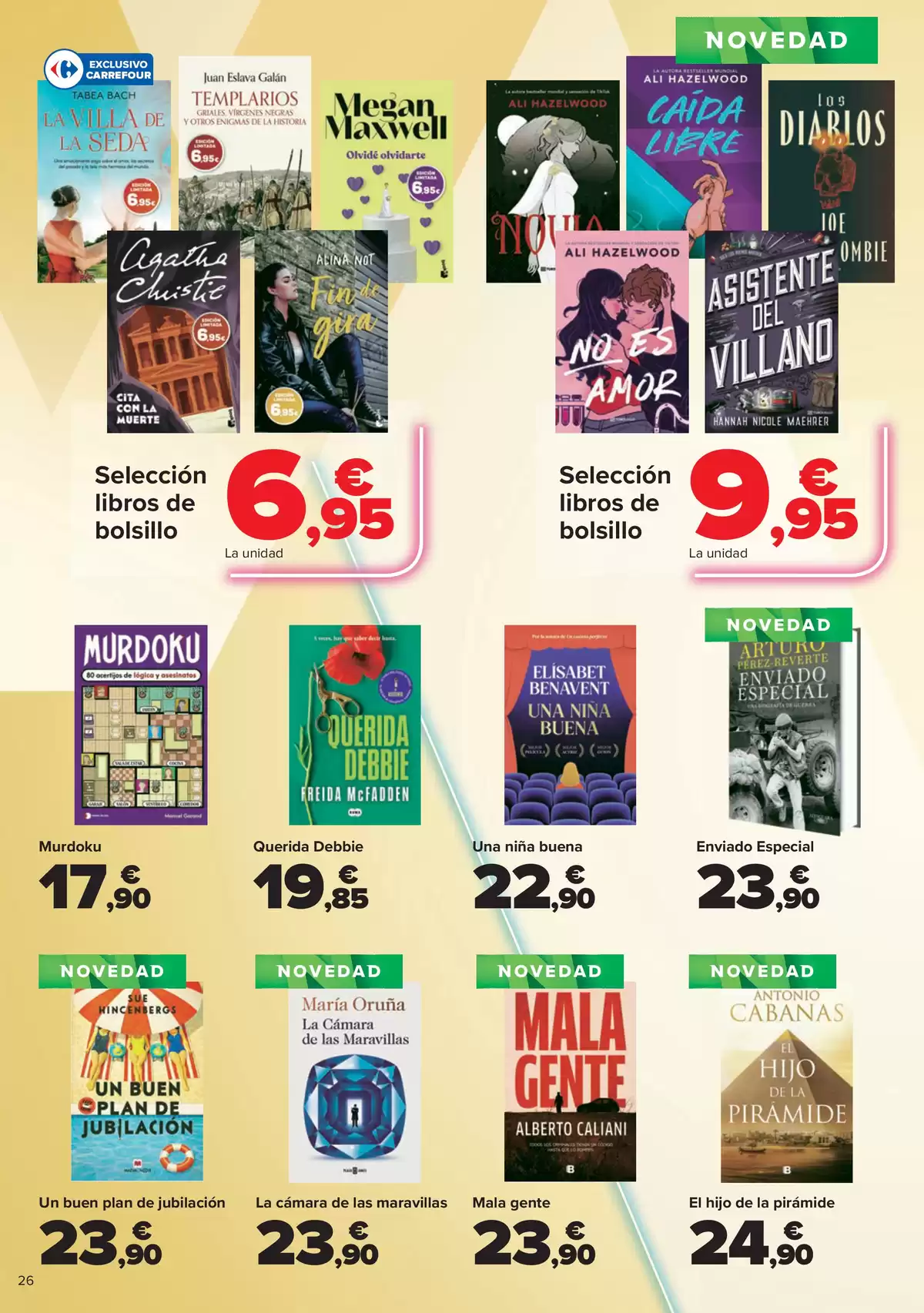 Carrefour Spain offers from 22 June to 20 July 2026 HOLIDAY ENTITLEMENT - Carrefour - Spain - 22 June 2026 – 20 July 2026 - Page 26