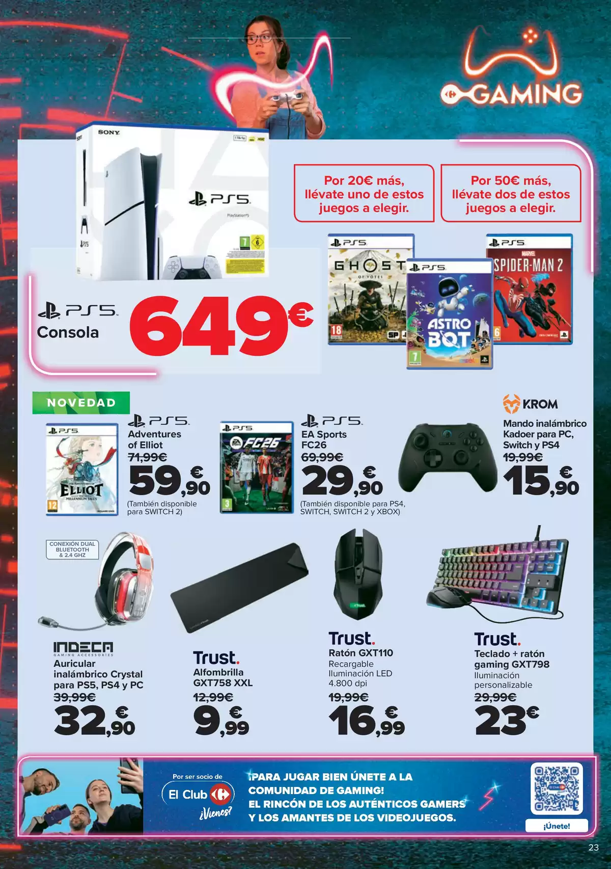 Carrefour Spain offers from 22 June to 20 July 2026 HOLIDAY ENTITLEMENT - Carrefour - Spain - 22 June 2026 – 20 July 2026 - Page 23