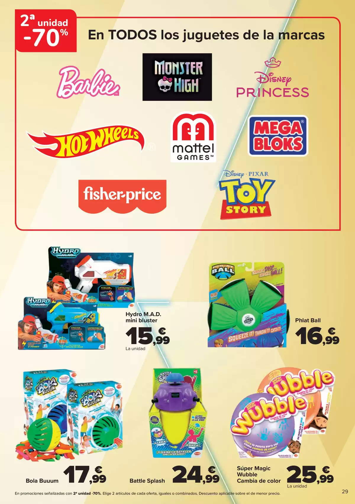 Carrefour Spain offers from 22 June to 20 July 2026 HOLIDAY ENTITLEMENT - Carrefour - Spain - 22 June 2026 – 20 July 2026 - Page 29
