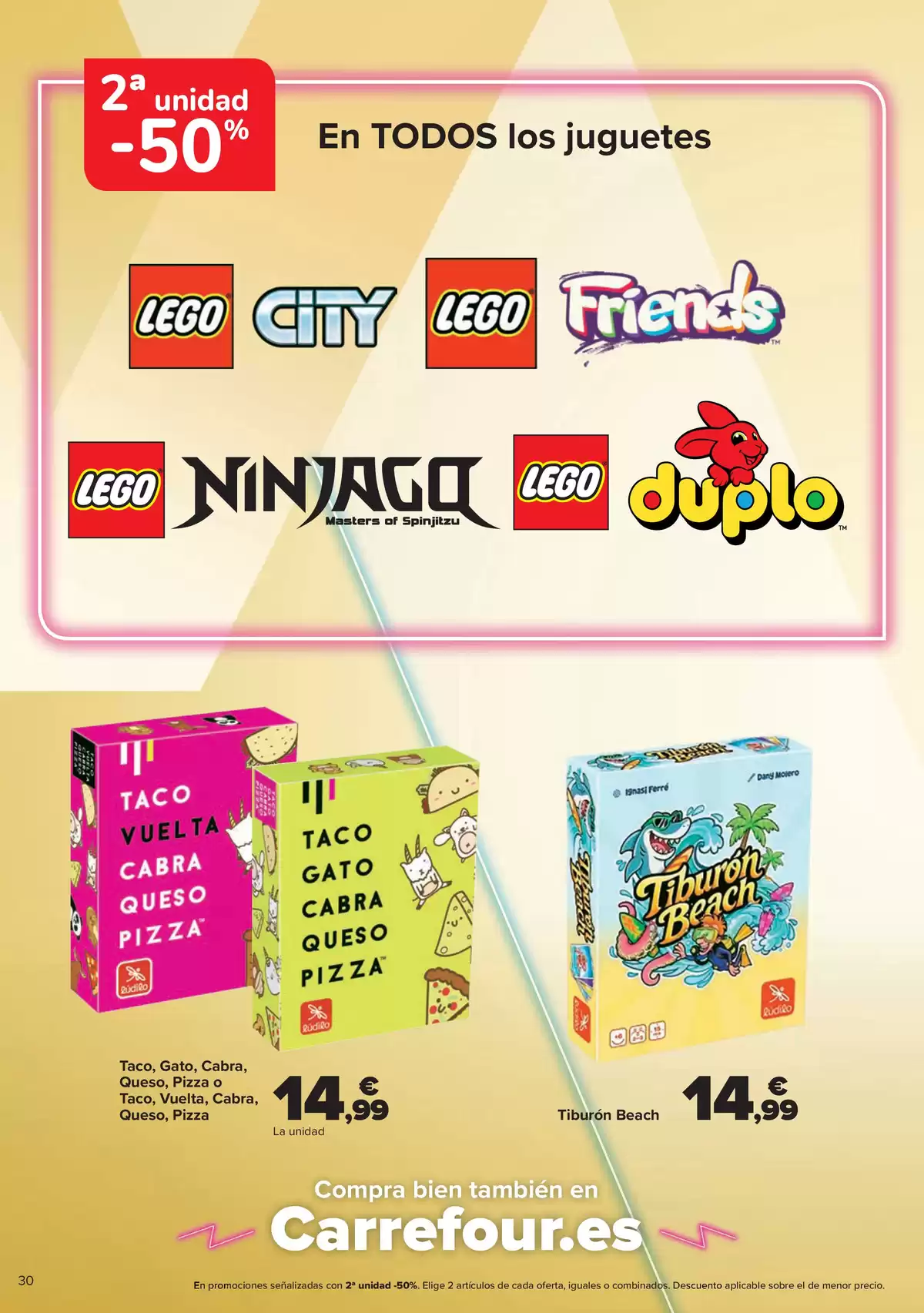 Carrefour Spain offers from 22 June to 20 July 2026 HOLIDAY ENTITLEMENT - Carrefour - Spain - 22 June 2026 – 20 July 2026 - Page 30
